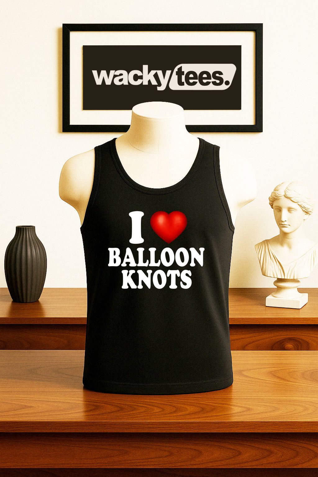 Other I Love Balloon Knots I Heart But Funny Graphic Tee Shirt Size US L / EU 52-54 / 3 - 2 Thumbnail