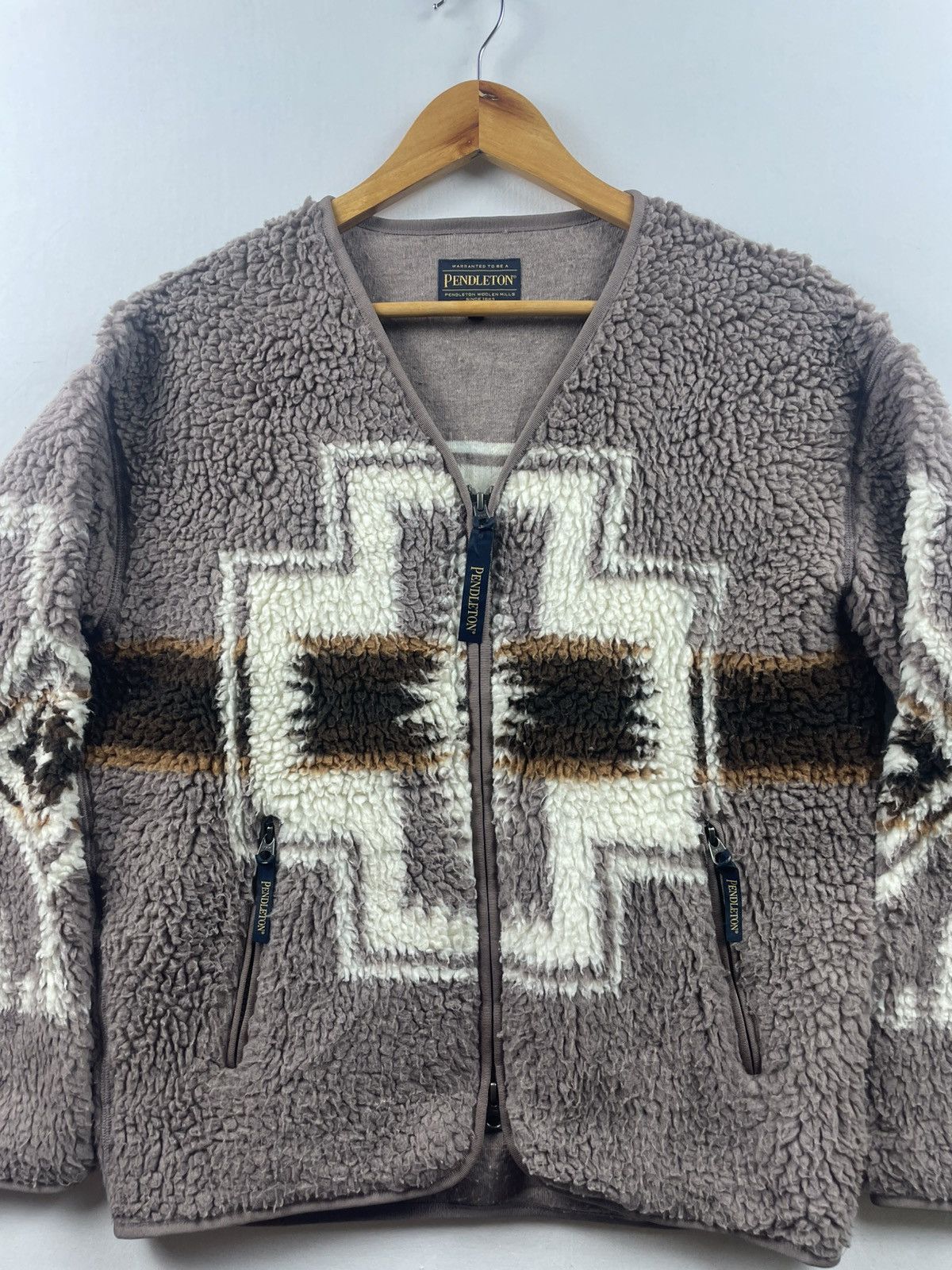Pendleton Pendelton x Beams collaborative fleece unisex zipper jacket Size M / US 6-8 / IT 42-44 - 4 Thumbnail