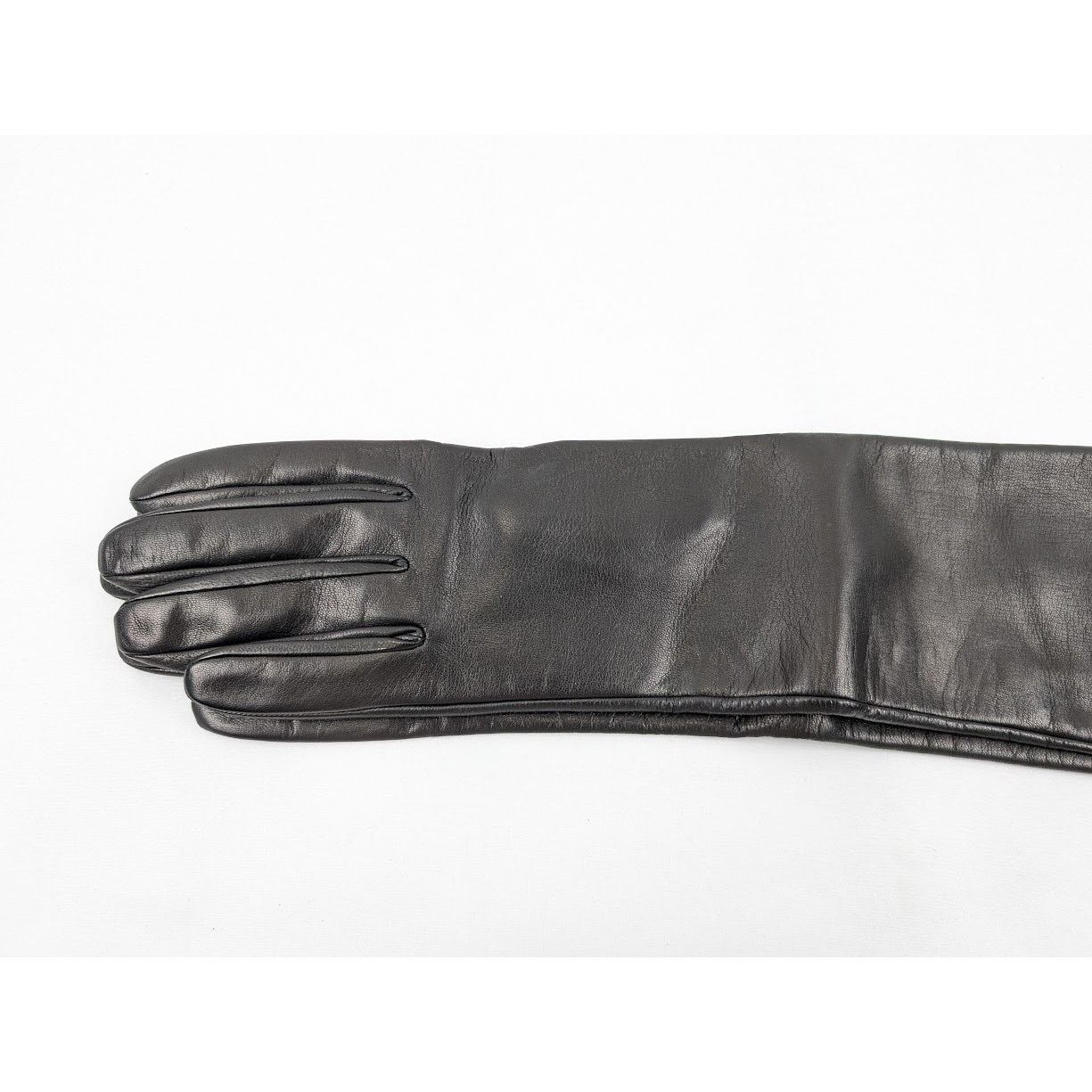 Bottega Veneta o1rshd1 Size: 7.5 / Gloves Midi Nappa Soft Leather in Black Size ONE SIZE - 2 Thumbnail