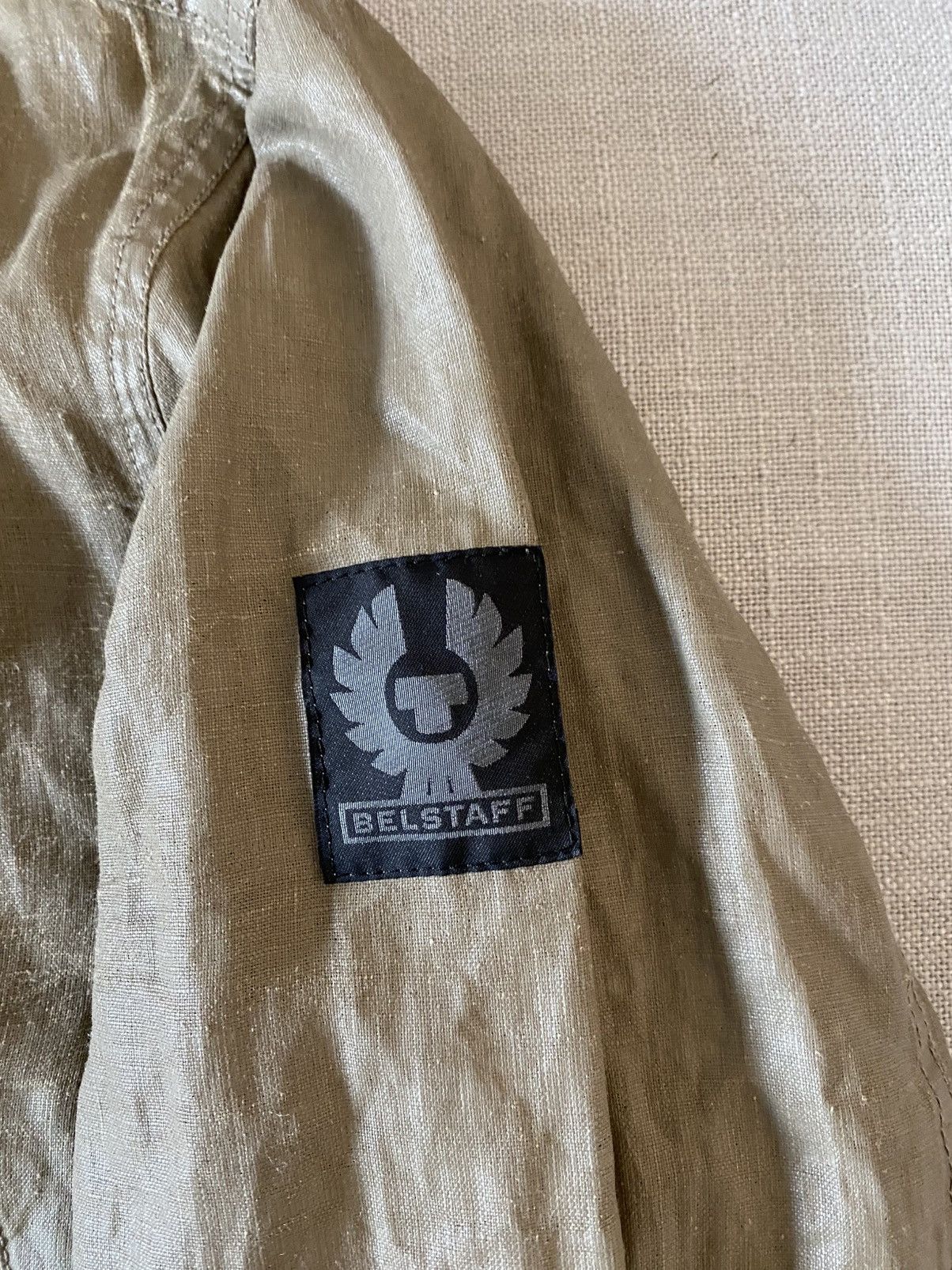 Belstaff BELSTAFF Waxed Linen Jkt - Great Condition (Patina) Sz. 50 Size US M / EU 48-50 / 2 - 3 Thumbnail