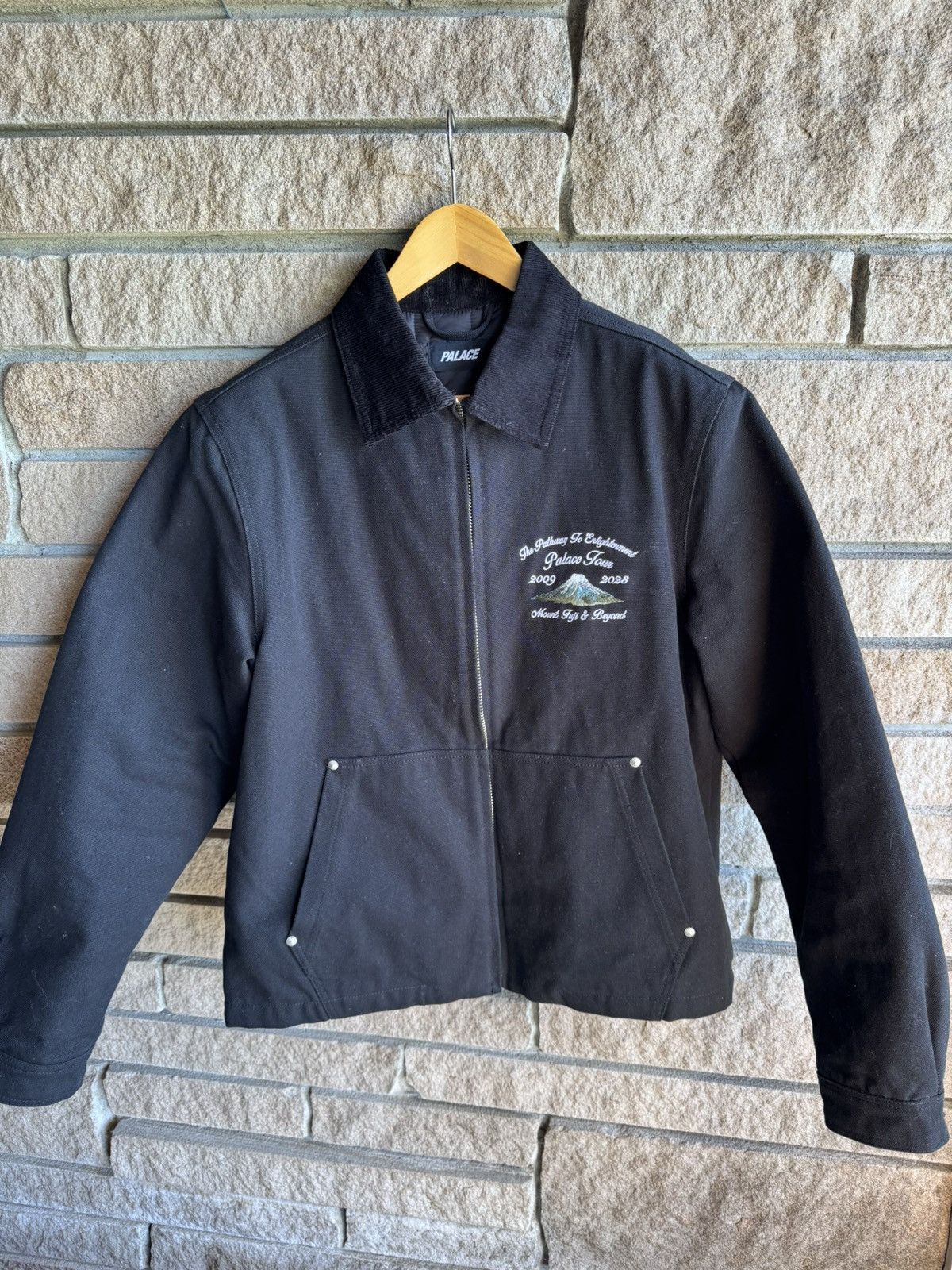 Palace Palace Zen Work Embroidered Jacket – Mt. Fuji Size US S / EU 44-46 / 1 - 1 Thumbnail