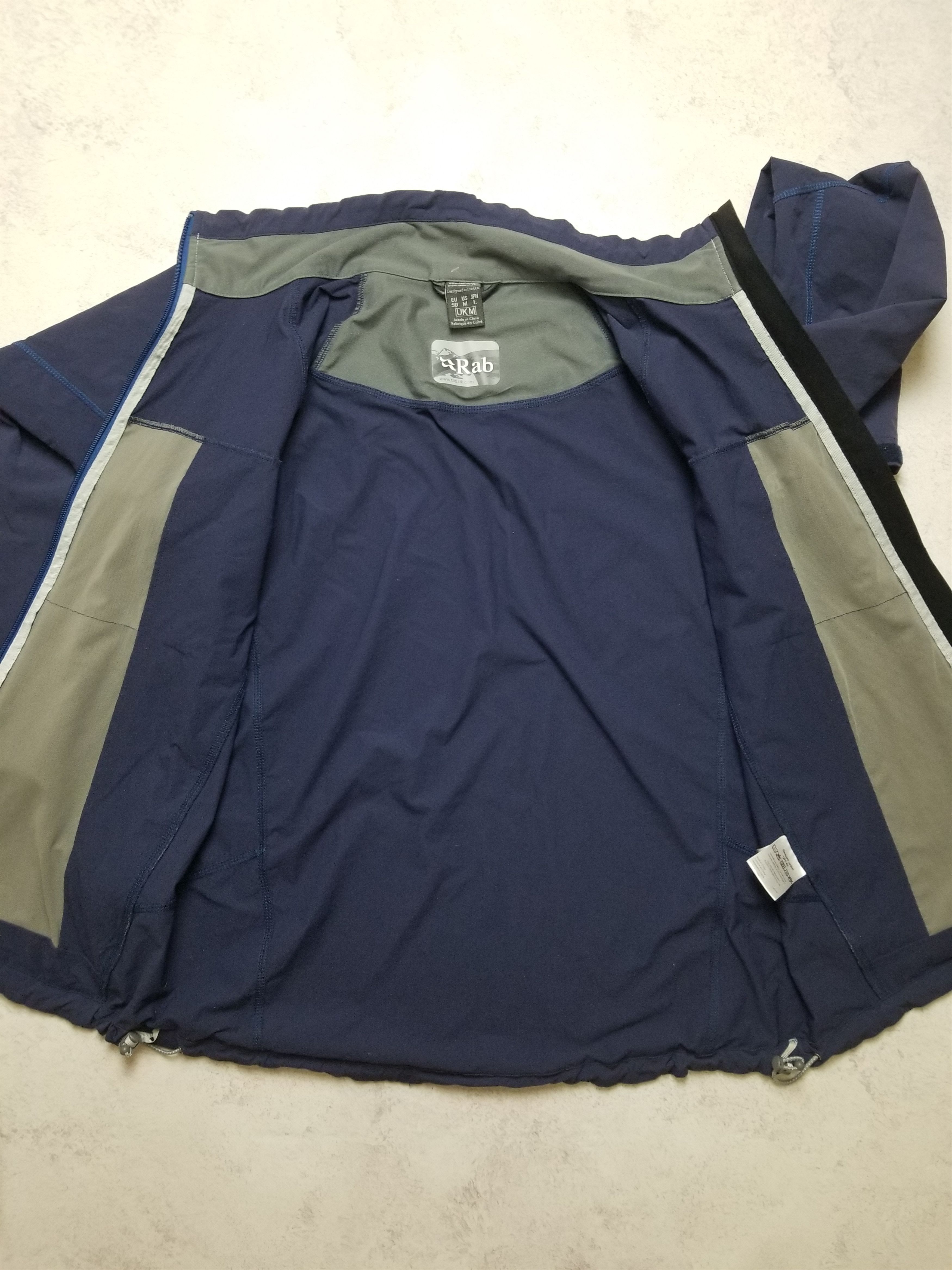 Rab Rab Softshell Weather Resistant Sawtooth Full Zip Jacket Size US M / EU 48-50 / 2 - 2 Thumbnail
