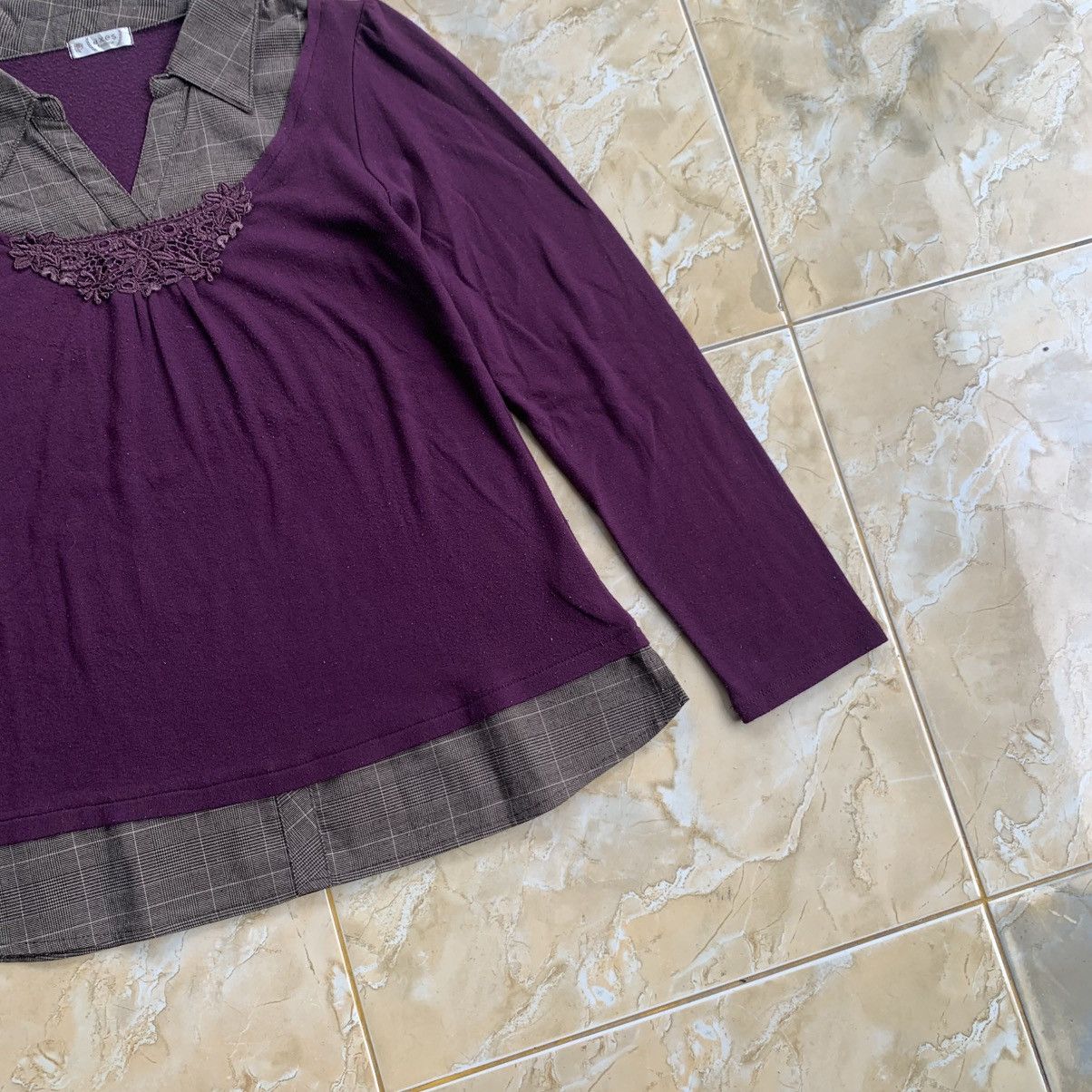 Japanese Brand japanese victorian princess style axes femme check / plaid Size M / US 6-8 / IT 42-44 - 3 Thumbnail