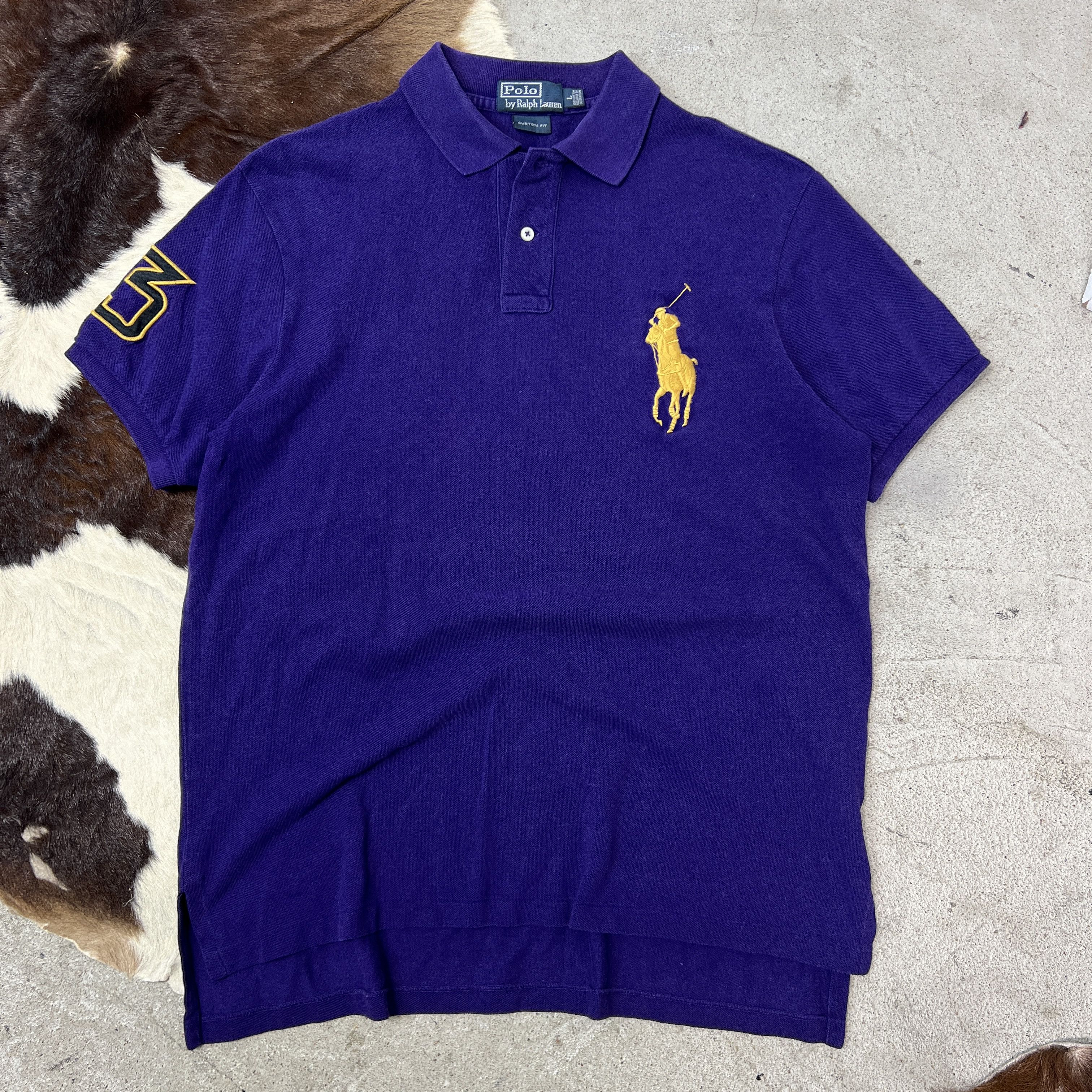 Polo Ralph Lauren Vintage Streetwear Polo Ralph Lauren Big Pony T-shirt Y2K Size US L / EU 52-54 / 3 - 2 Thumbnail