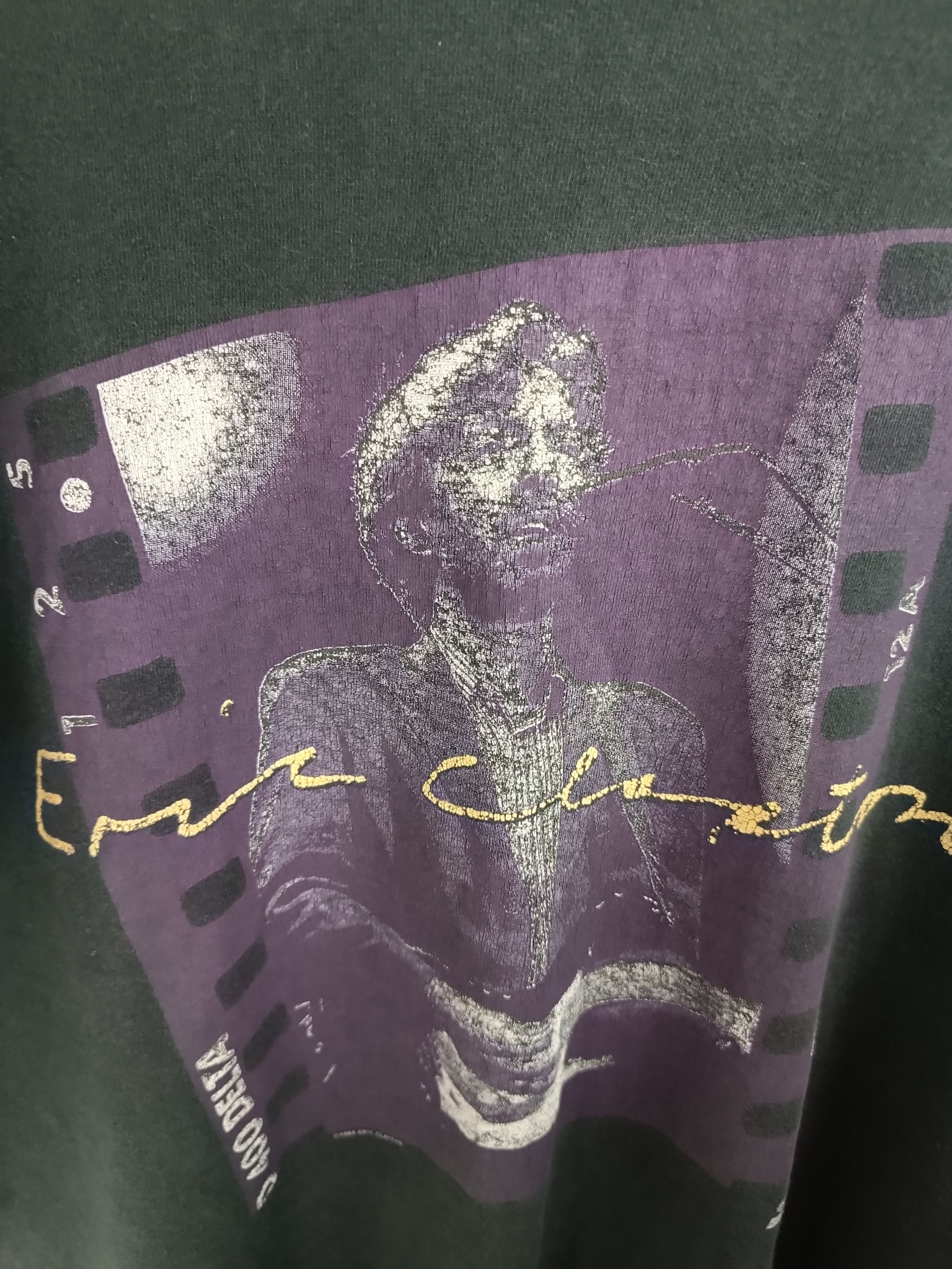 Vintage THRASHED FADED VINTAGE 1992 ERIC CLAPTON hendrix beck dylan Size US L / EU 52-54 / 3 - 13 Thumbnail