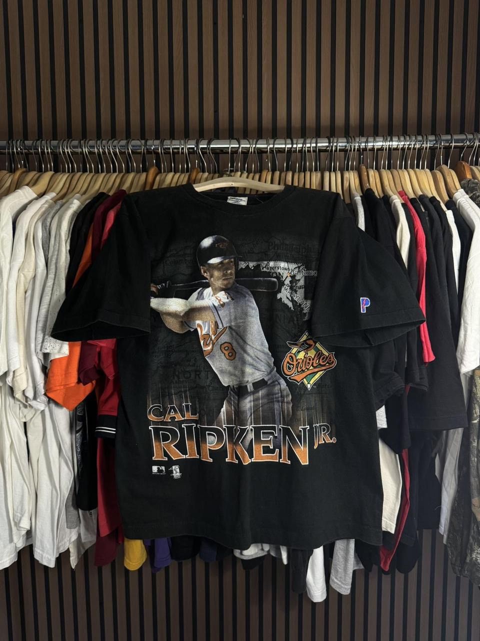 Pro Player Vintage 1997 Baltimore Orioles Cal Ripken Jr. Tee Size US L / EU 52-54 / 3 - 1 Thumbnail