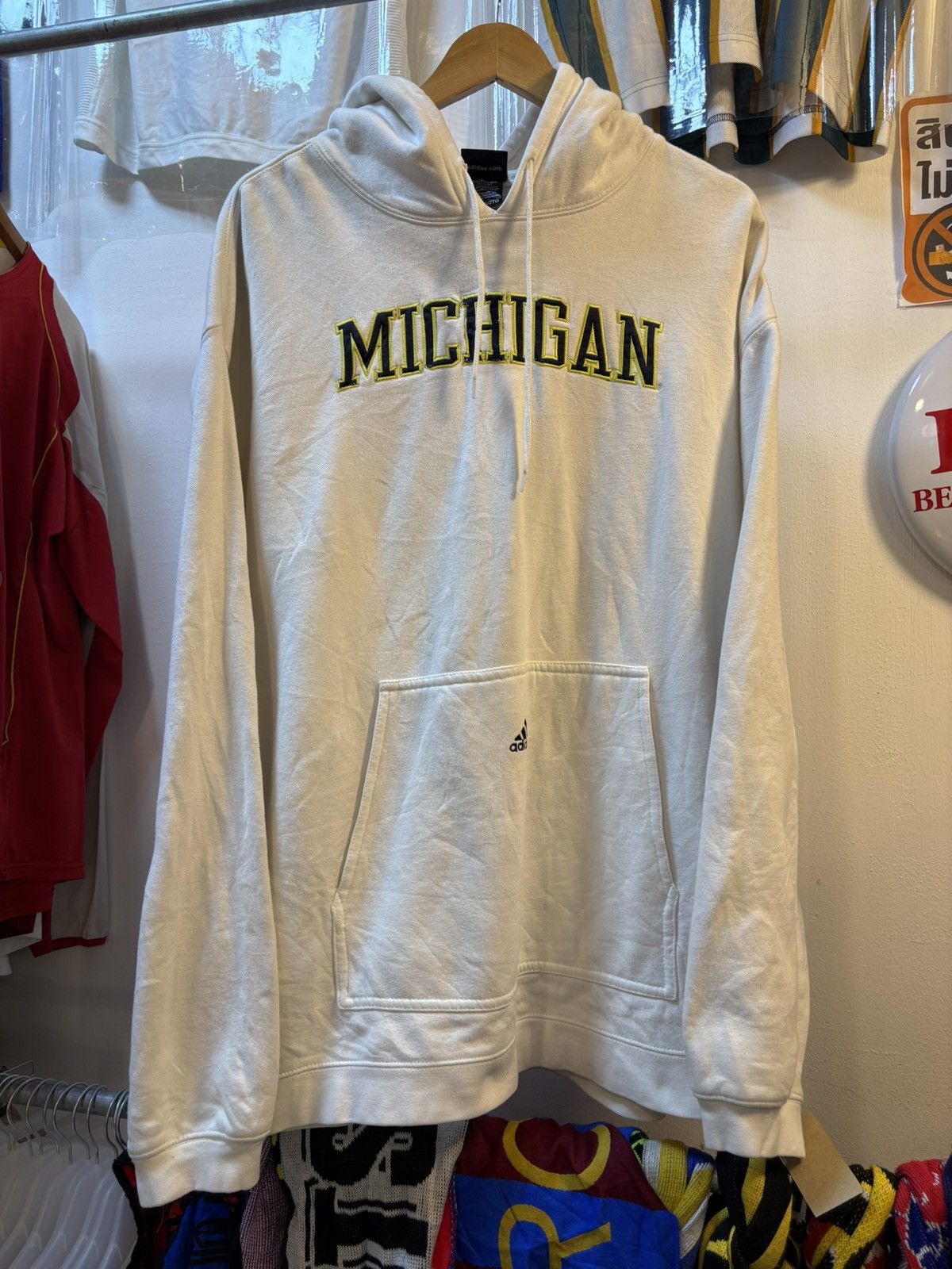 Adidas Y2K Adidas Pullover Sweatshirt Hoodie Size US XXL / EU 58 / 5 - 1 Thumbnail