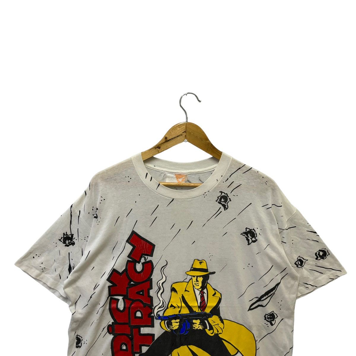 Vintage Vintage Dick Tracy Over Print Tshirt Size US L / EU 52-54 / 3 - 2 Thumbnail