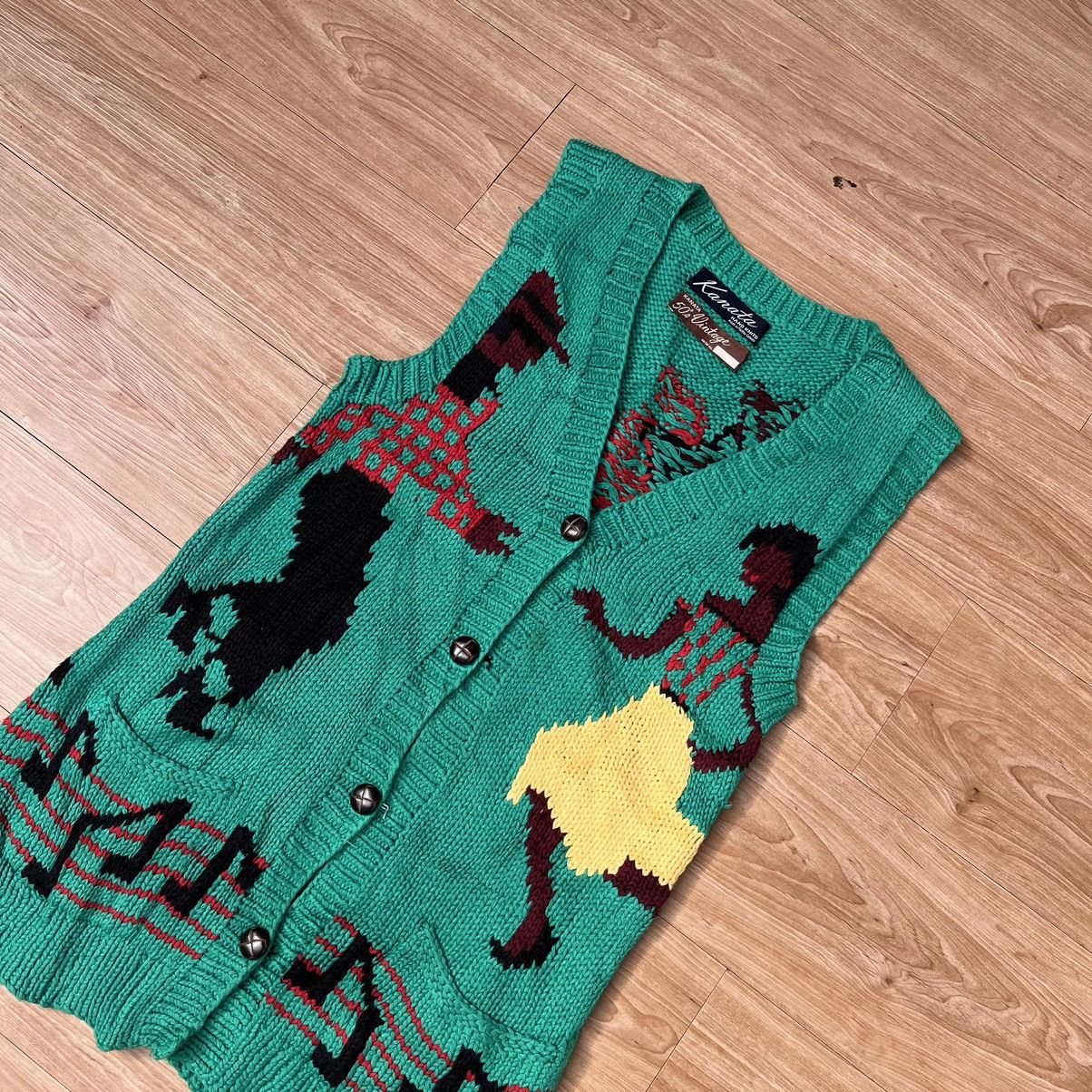 Kanata Hand Knits 🔥 Vintage Rare 🔥 50's Kanata Hand Knits "Dance With Music ❤️" Size US M / EU 48-50 / 2 - 4 Thumbnail