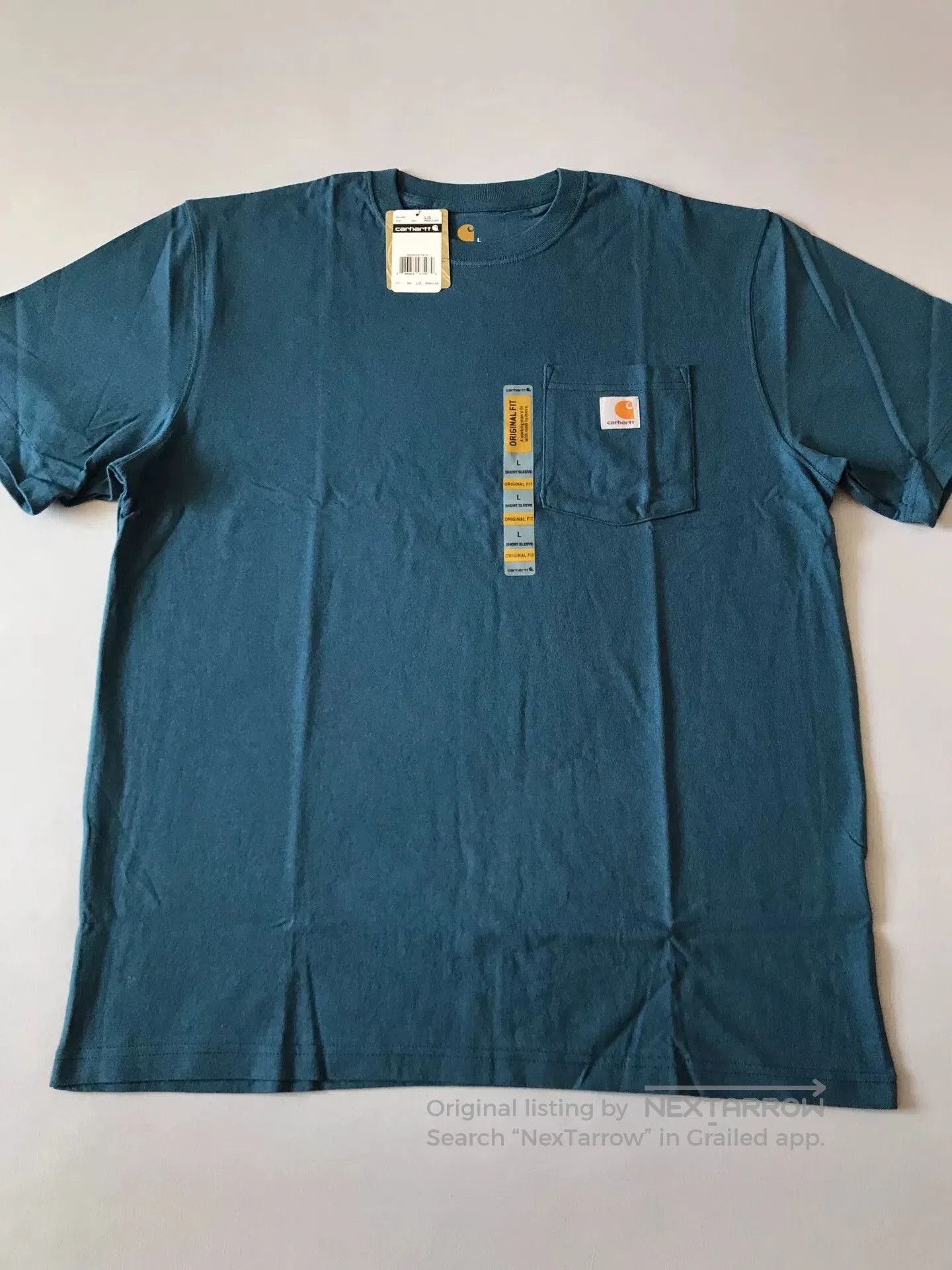 Carhartt Carhartt K87 984 Short Sleeve T. Size US L / EU 52-54 / 3 - 3 Thumbnail
