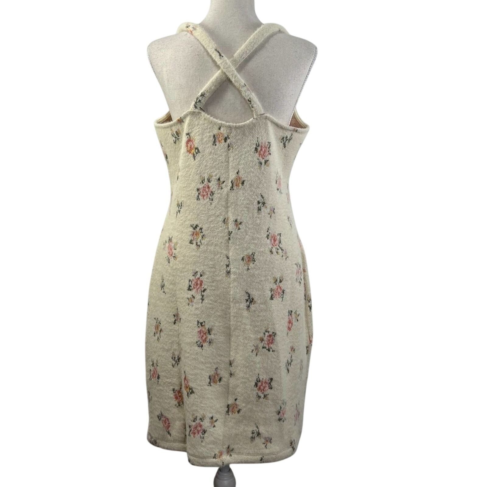 Anthropologie Anthropologie Daily Practice Floral Sweater Dress Set Size M / US 6-8 / IT 42-44 - 8 Thumbnail