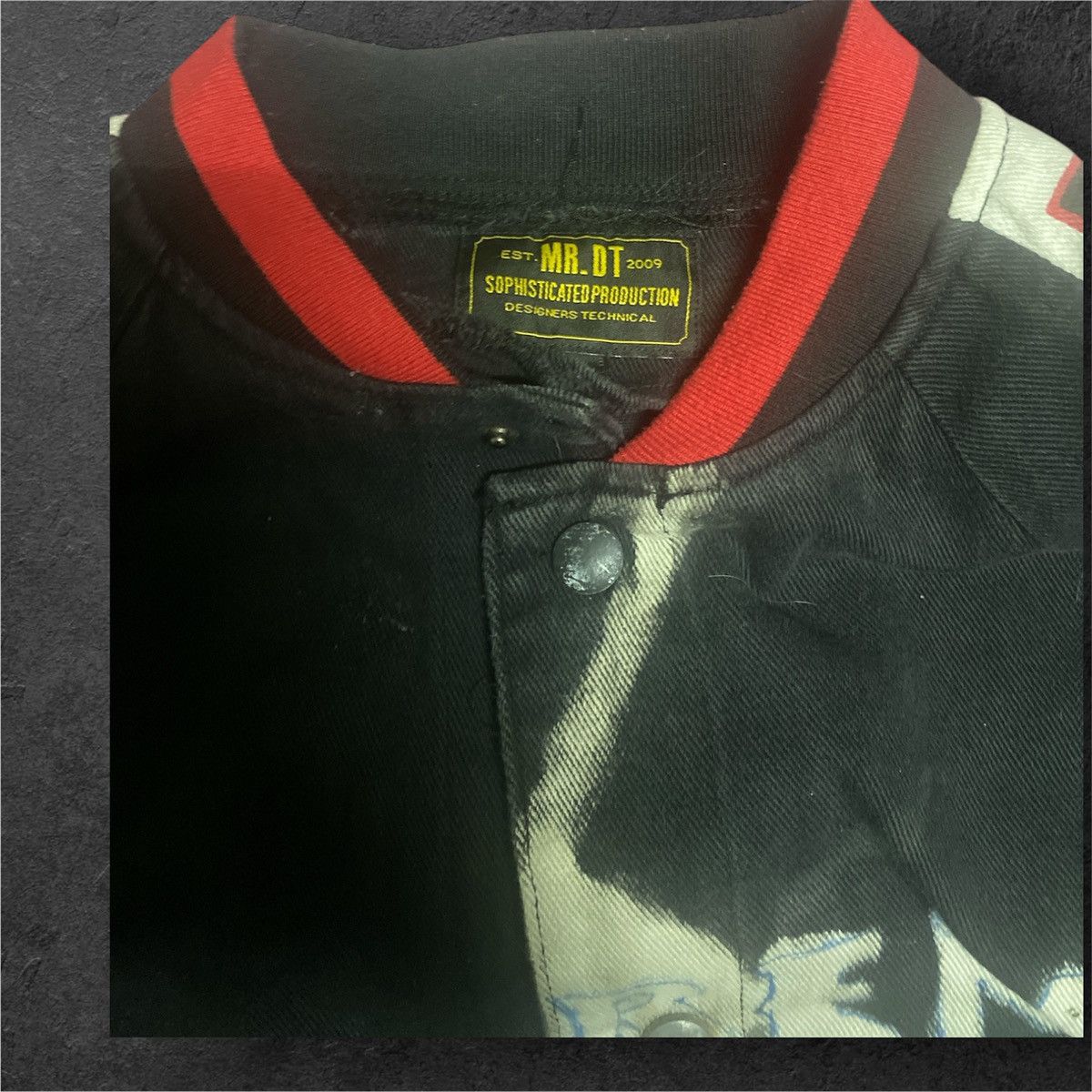 D.TT.K Black Bomber Jacket - Mr. DT Tokyo / BEMF Size US L / EU 52-54 / 3 - 2 Thumbnail