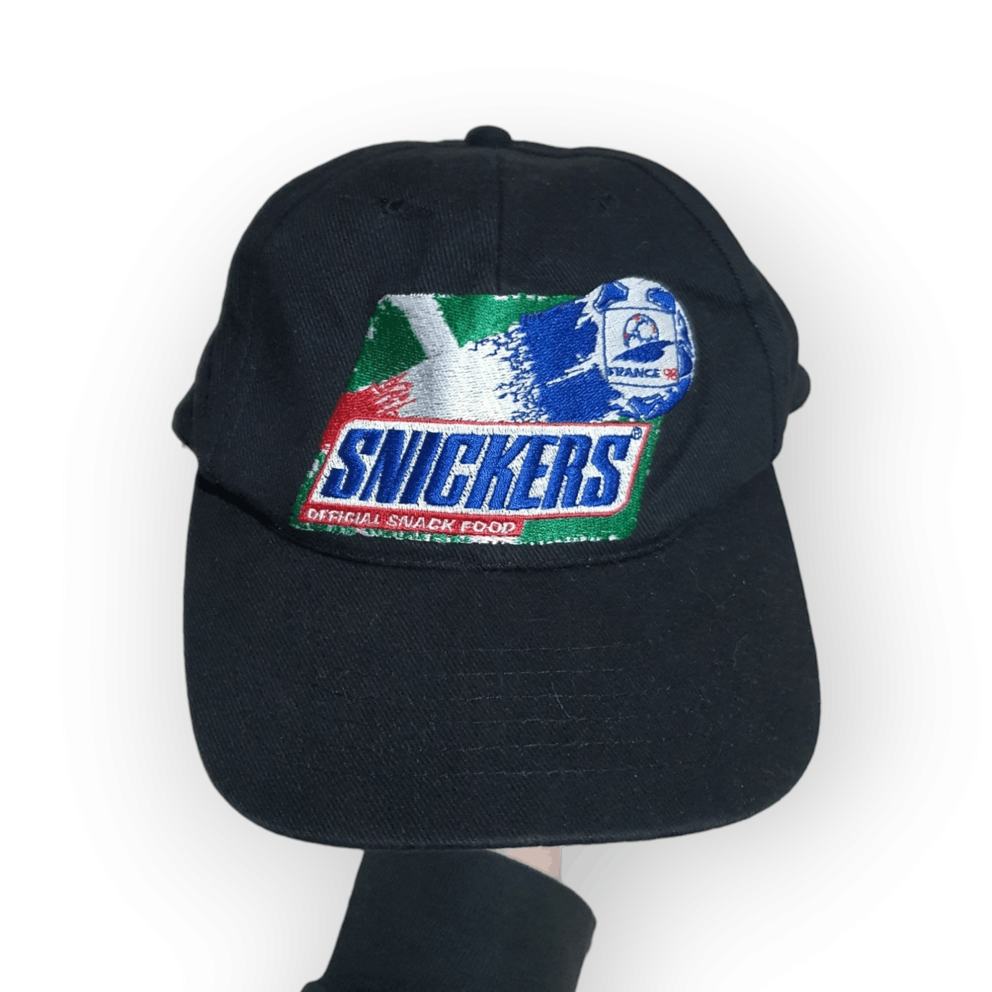 Vintage France 1998 World Cup Snickers Hat Size ONE SIZE - 1 Thumbnail