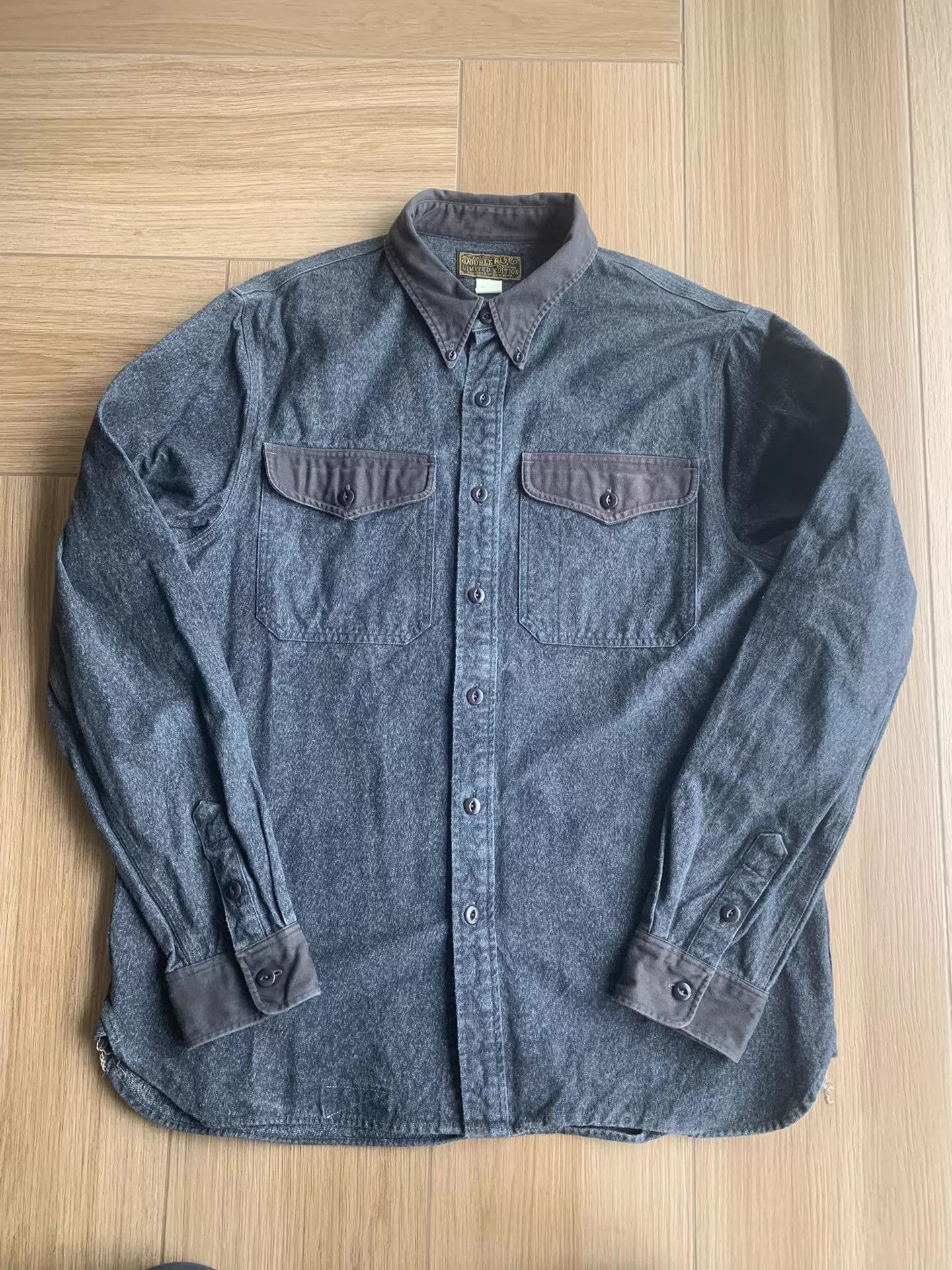 RRL Ralph Lauren RRL Salt & Pepper Shirt Limited Size L Near Mint Size US L / EU 52-54 / 3 - 2 Thumbnail