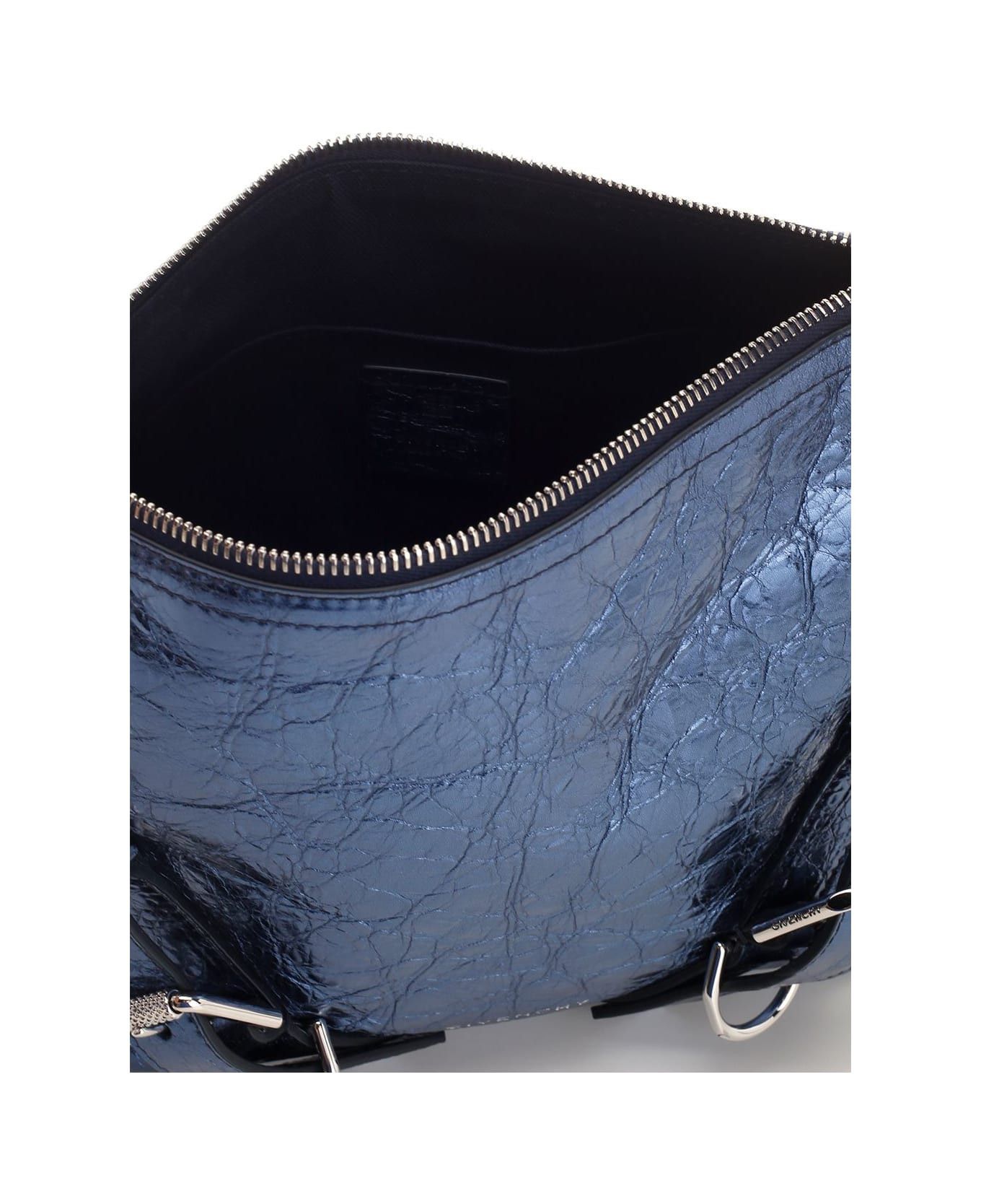 Givenchy o1n1vont0326 Size:OS/Voyou Small Bag in Nevy Blue Size ONE SIZE - 3 Thumbnail