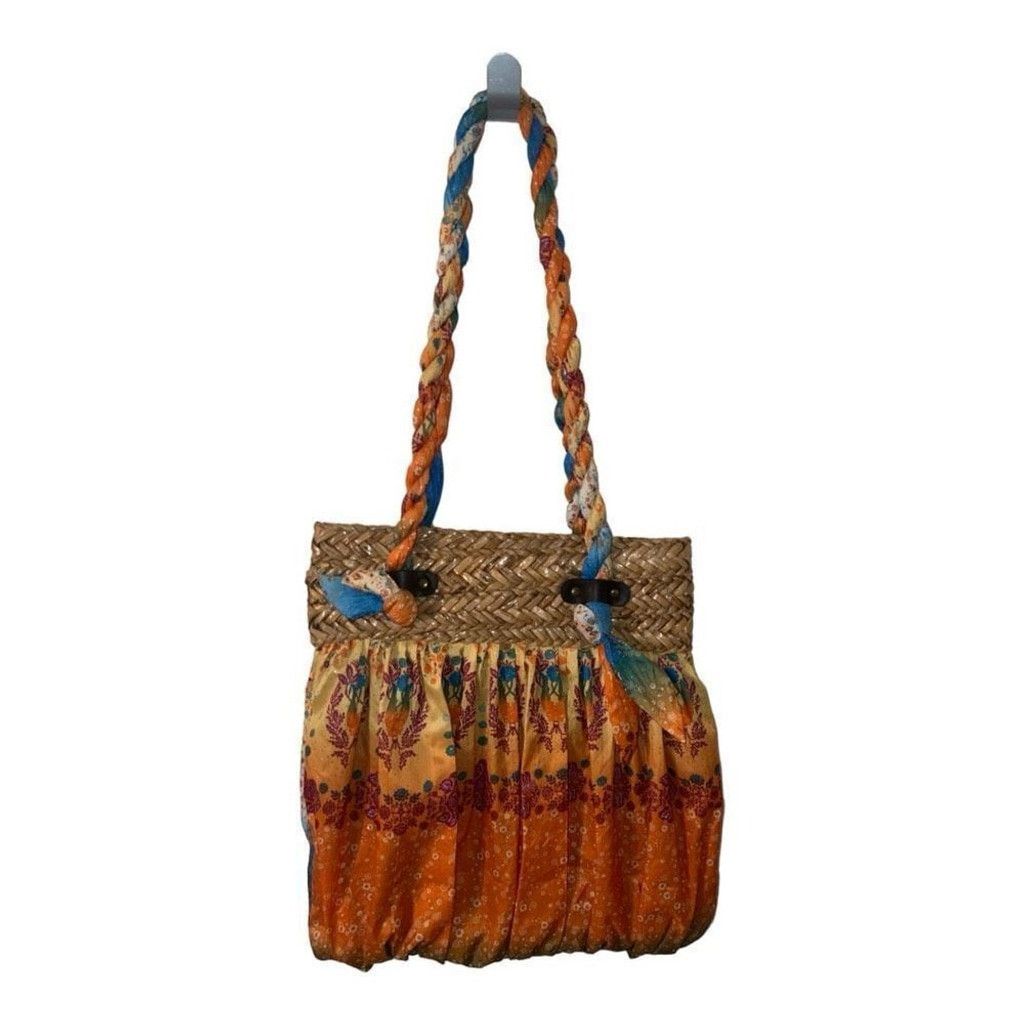 Other Cappelli Straworld Straw Purse Boho Handbag Tote Size ONE SIZE - 3 Thumbnail