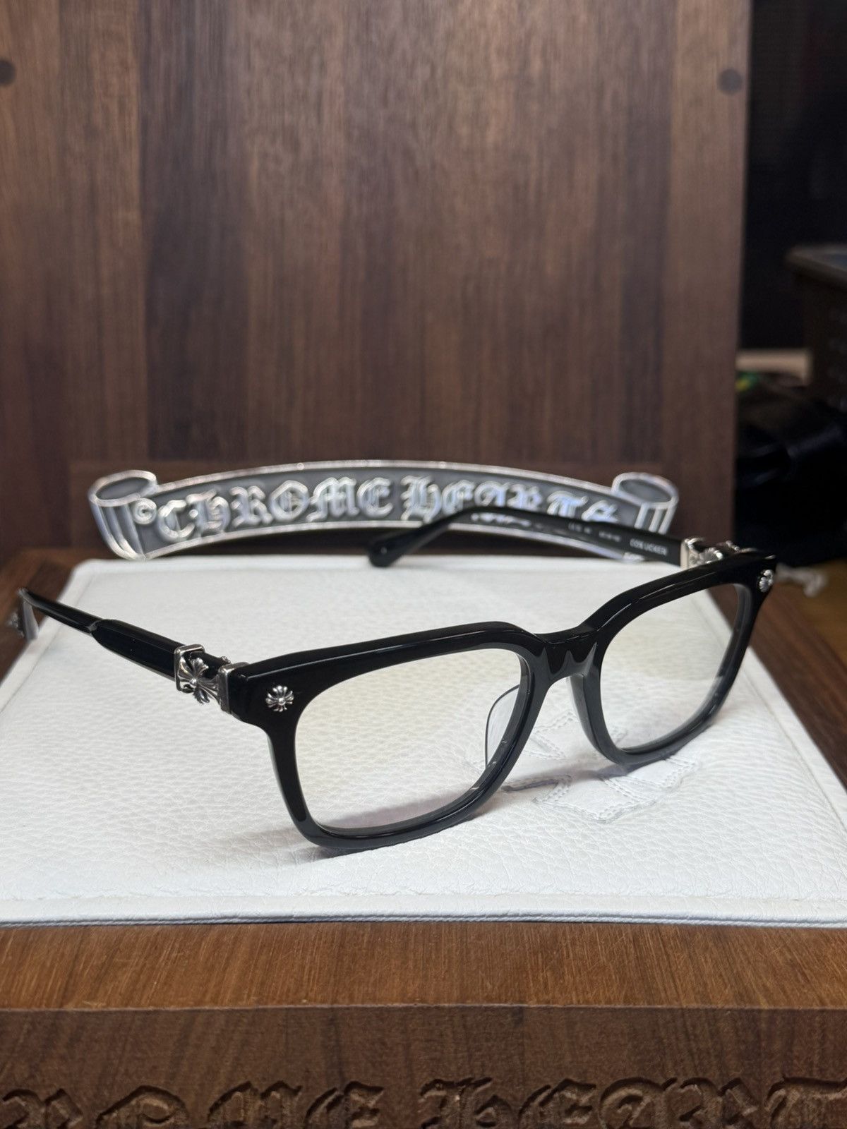 Chrome Hearts Chrome Hearts Cox Ucker Glasses Size ONE SIZE - 4 Thumbnail