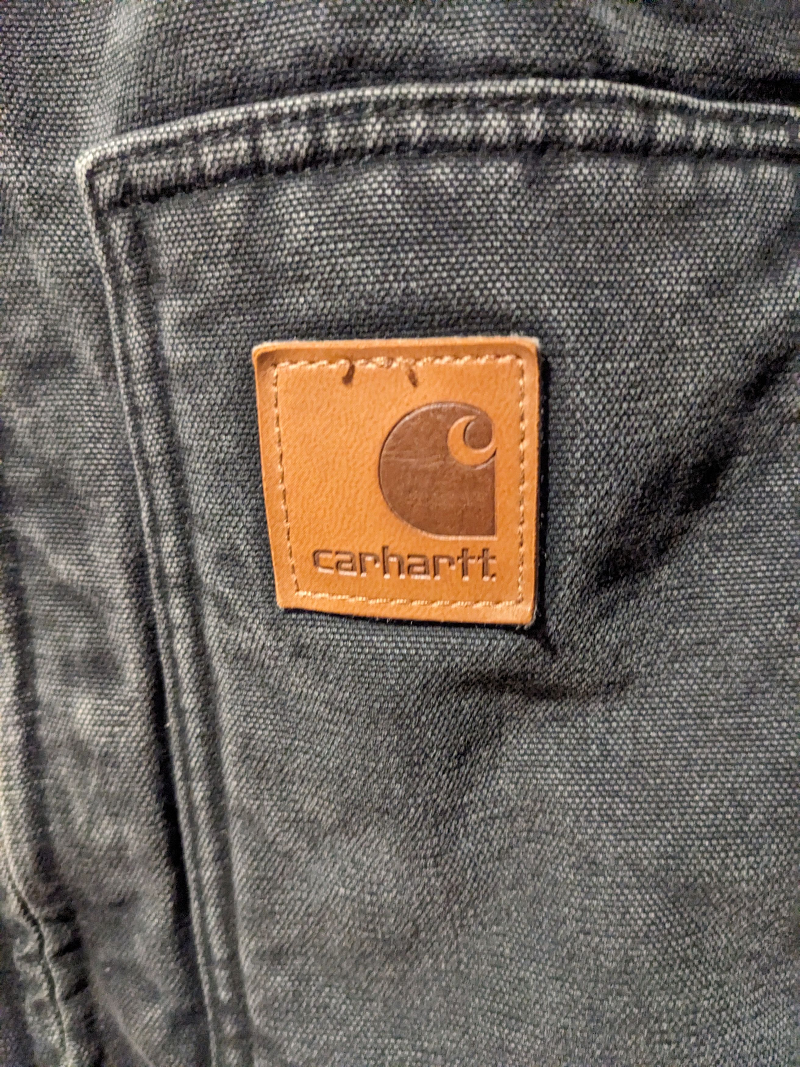 Carhartt × Vintage Carhartt C61 BLK Sherpa Lined Sandstone Duck Ridge Coat 3XL Size US XXL / EU 58 / 5 - 2 Thumbnail