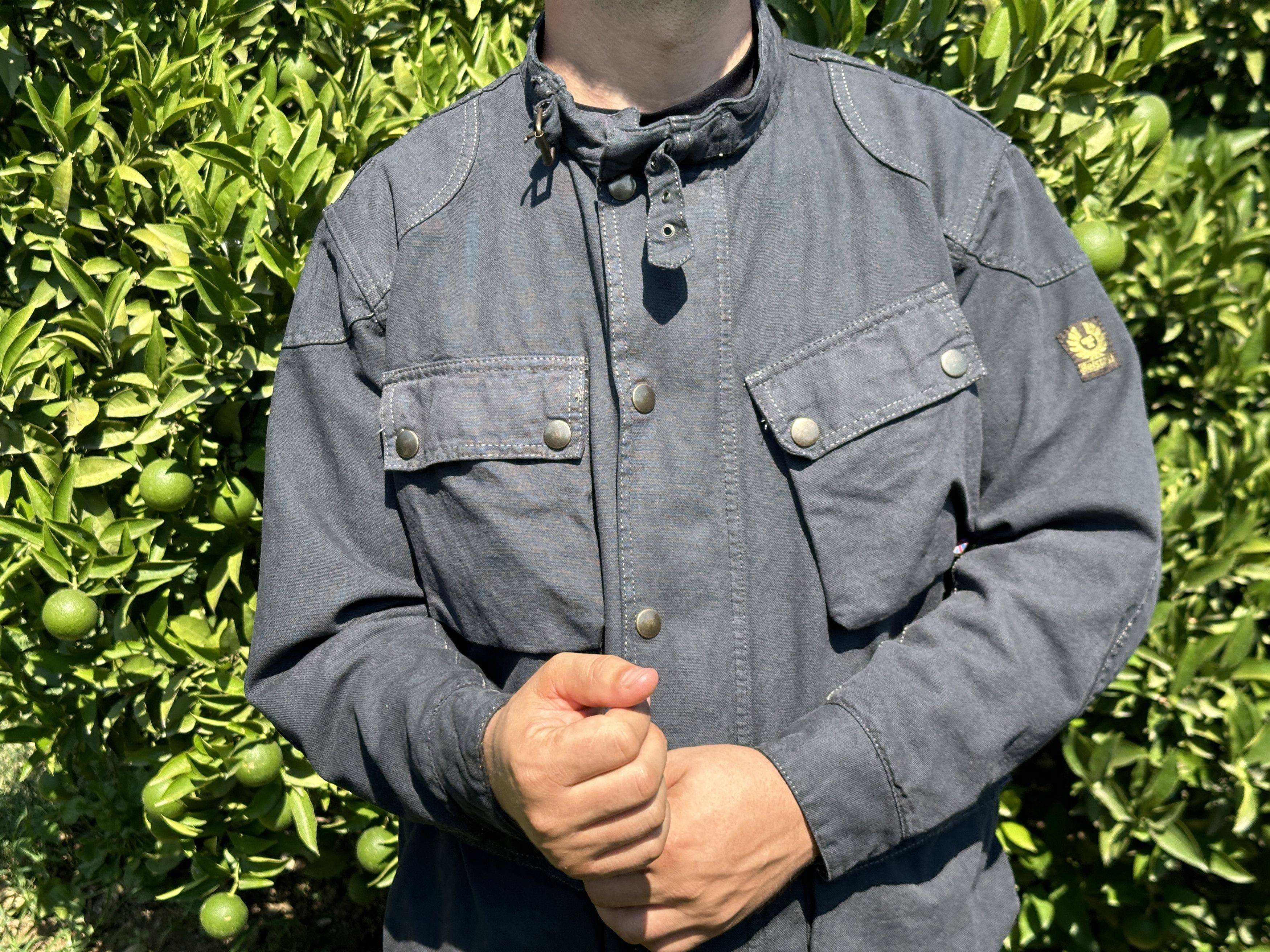 Belstaff Belstaff Motorcycle Biker Short Jacket Wax Cotton Size S Size US S / EU 44-46 / 1 - 5 Thumbnail