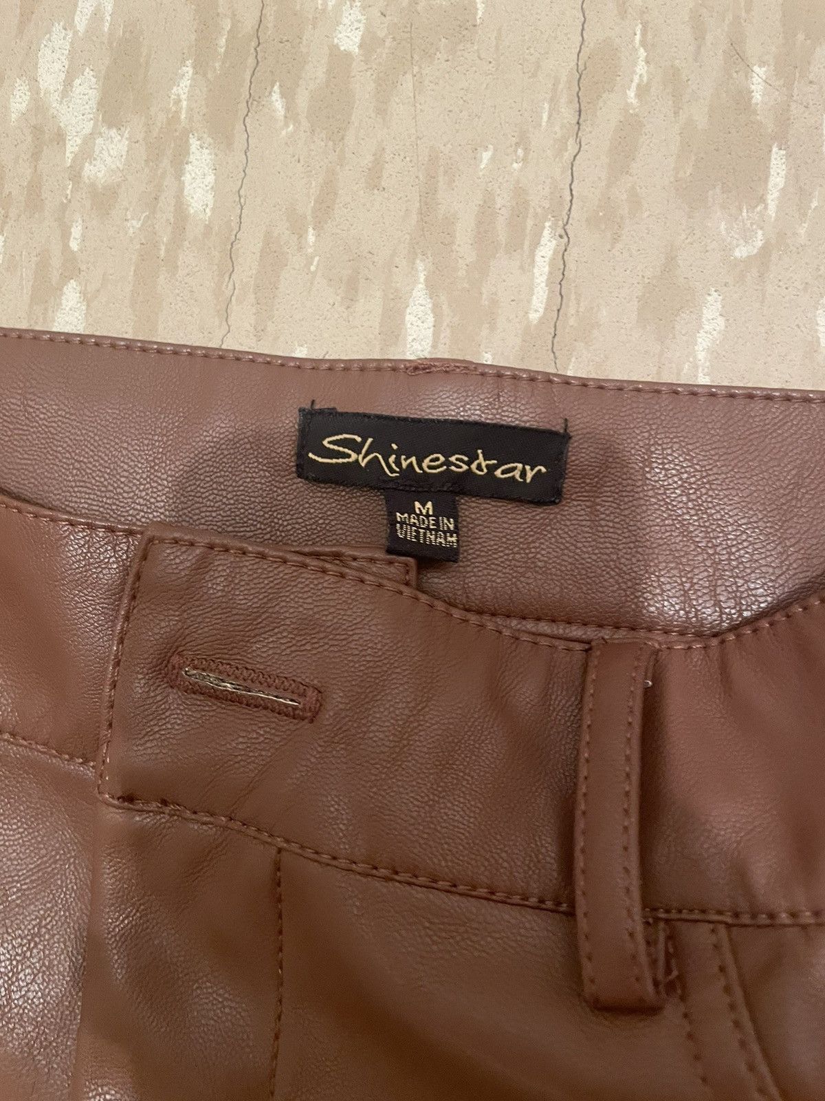 Other Shine star leather pants size medium Size 24" / US 00 / IT 34 - 7 Thumbnail
