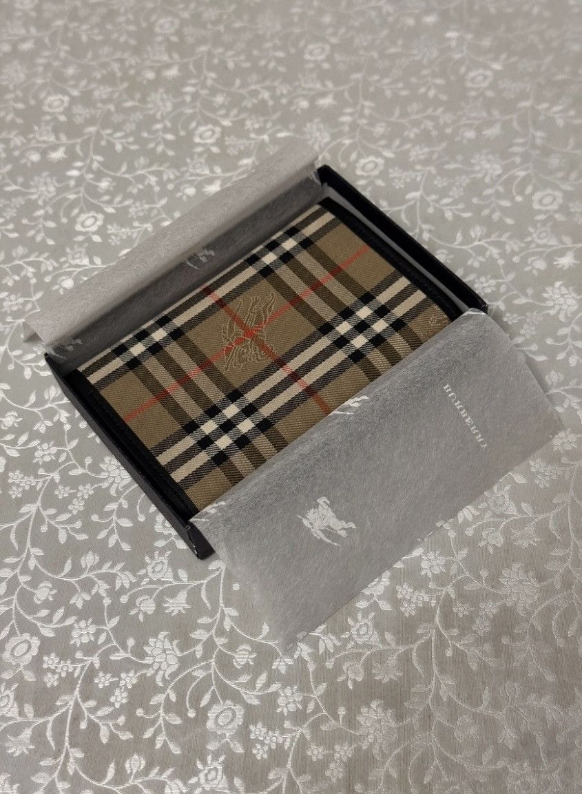 Burberry × Vintage 00’s Burberry London Nova-Check Gabardine Notebook Size ONE SIZE - 4 Thumbnail