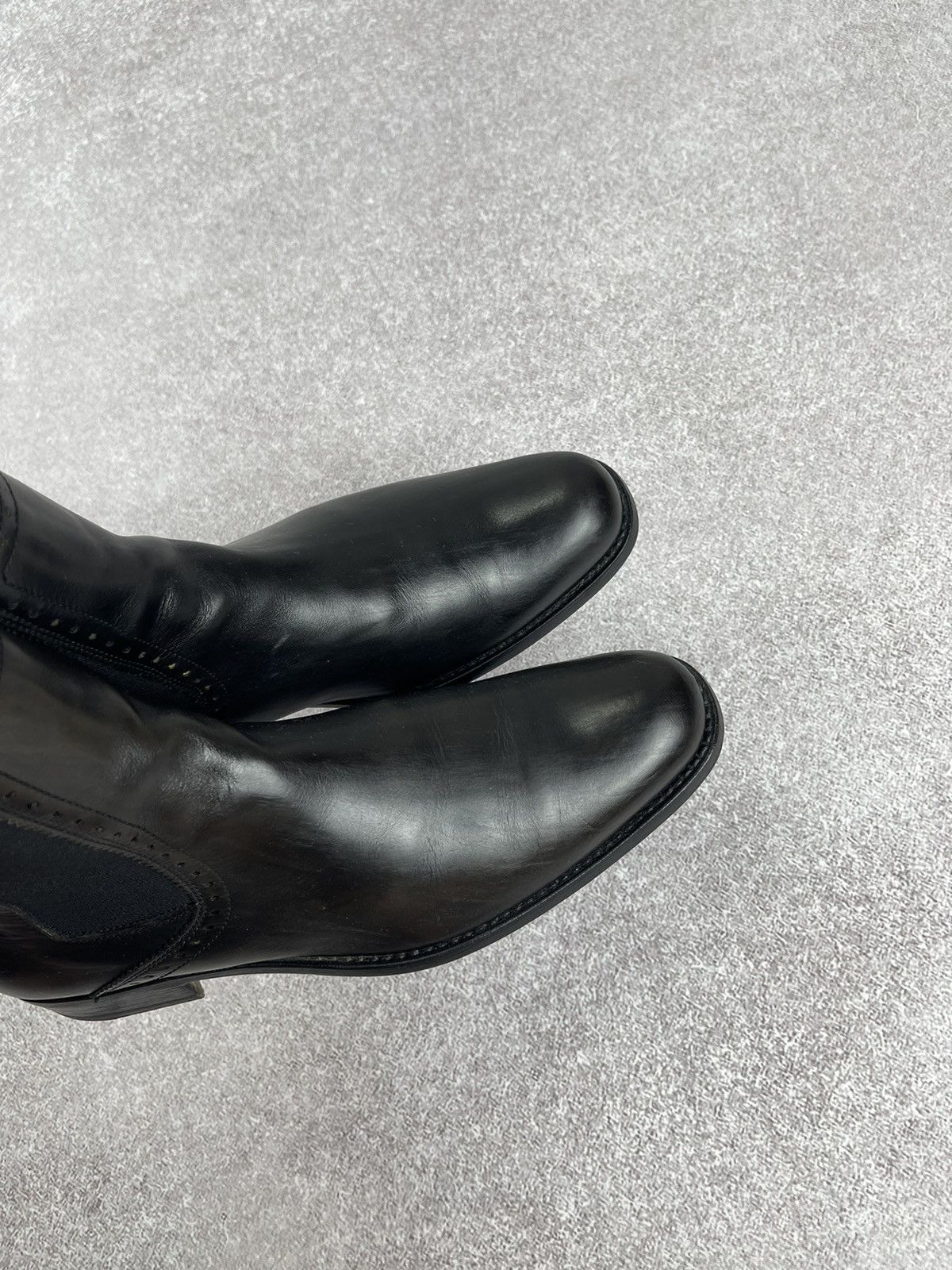 Guidi × Officine Creative Officine Creative Leather Boots Black Size 37 Size US 7 / IT 37 - 5 Thumbnail