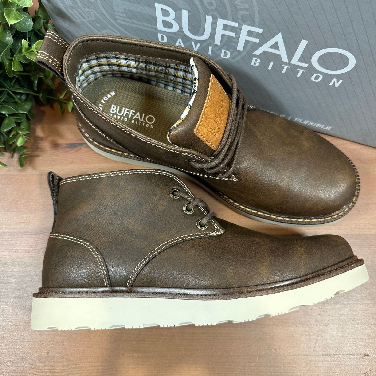 Buffalo David Bitton Buffalo David Bitton Metcalf Brown Chukka Boots Size 12 Size US 12 / EU 45 - 2 Thumbnail