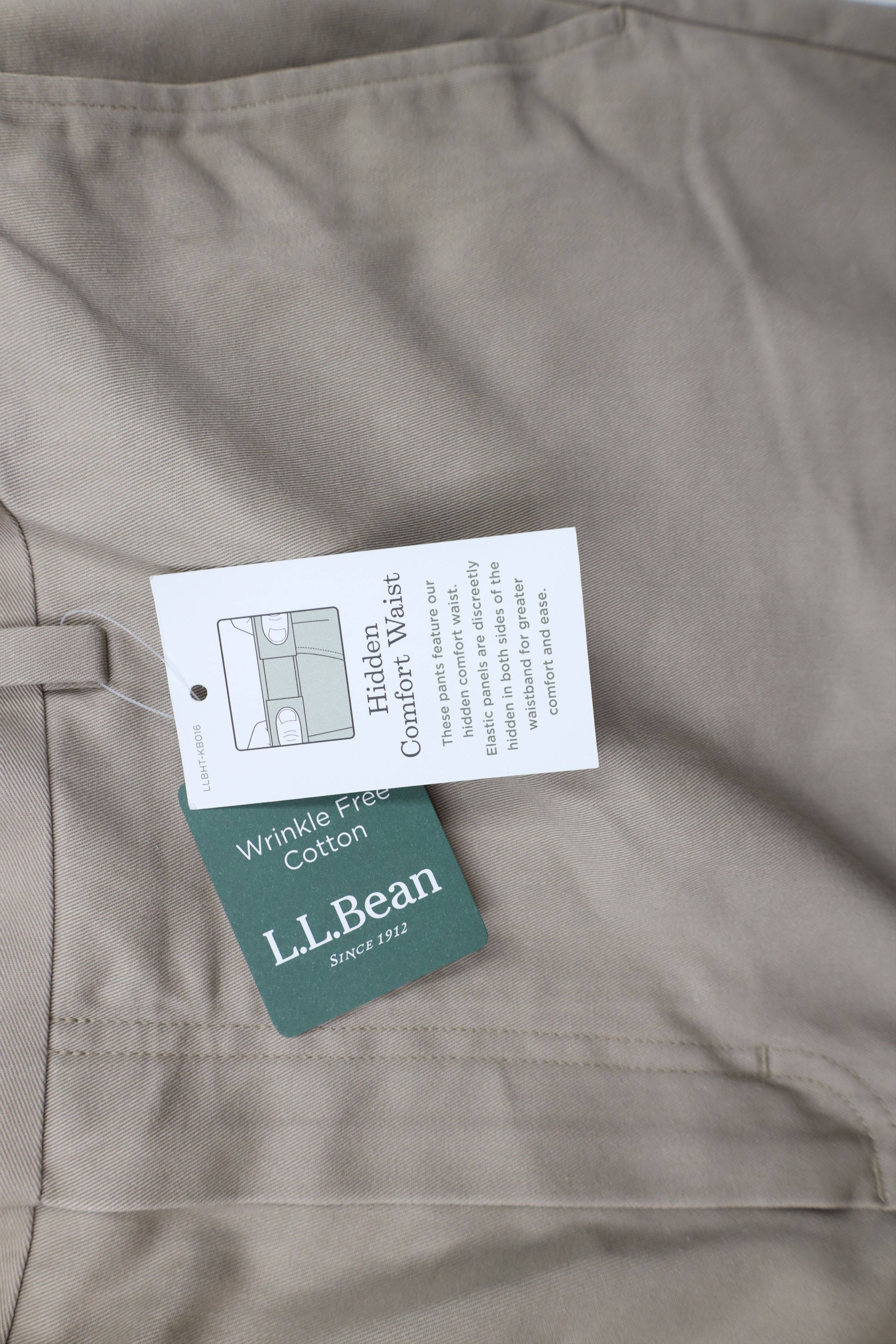 L.L. Bean × Vintage Deadstock Vintage LL Bean Chino Pants Trousers Khaki Cotton Size US 42 / EU 58 - 6 Thumbnail