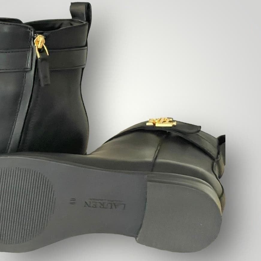 Lauren Ralph Lauren Lauren Ralph Lauren Mid Calf Strap Ankle Boots 8 Size US 8 / IT 38 - 3 Thumbnail