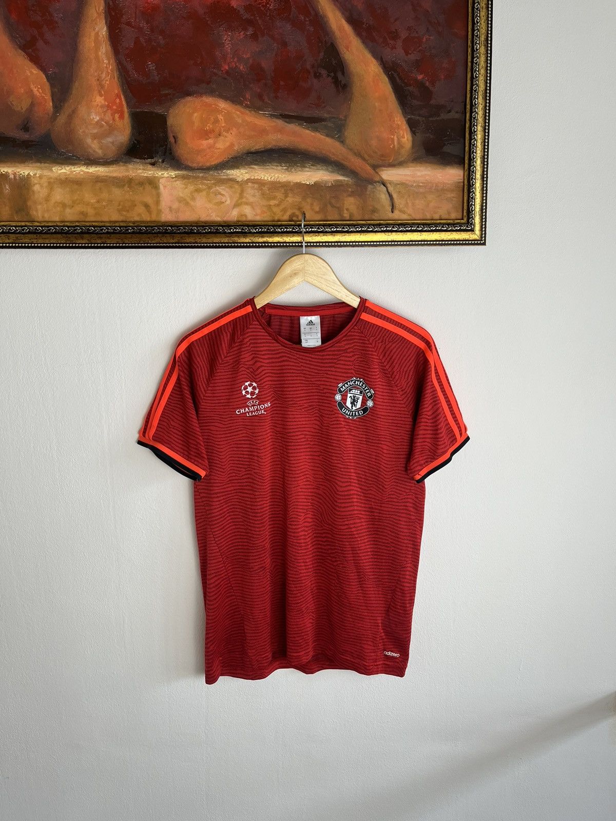 Adidas ADIDAS MANCHESTER UNITED FC CHAMPION LEAGUE SOCCER JERSEY Size US S / EU 44-46 / 1 - 1 Thumbnail