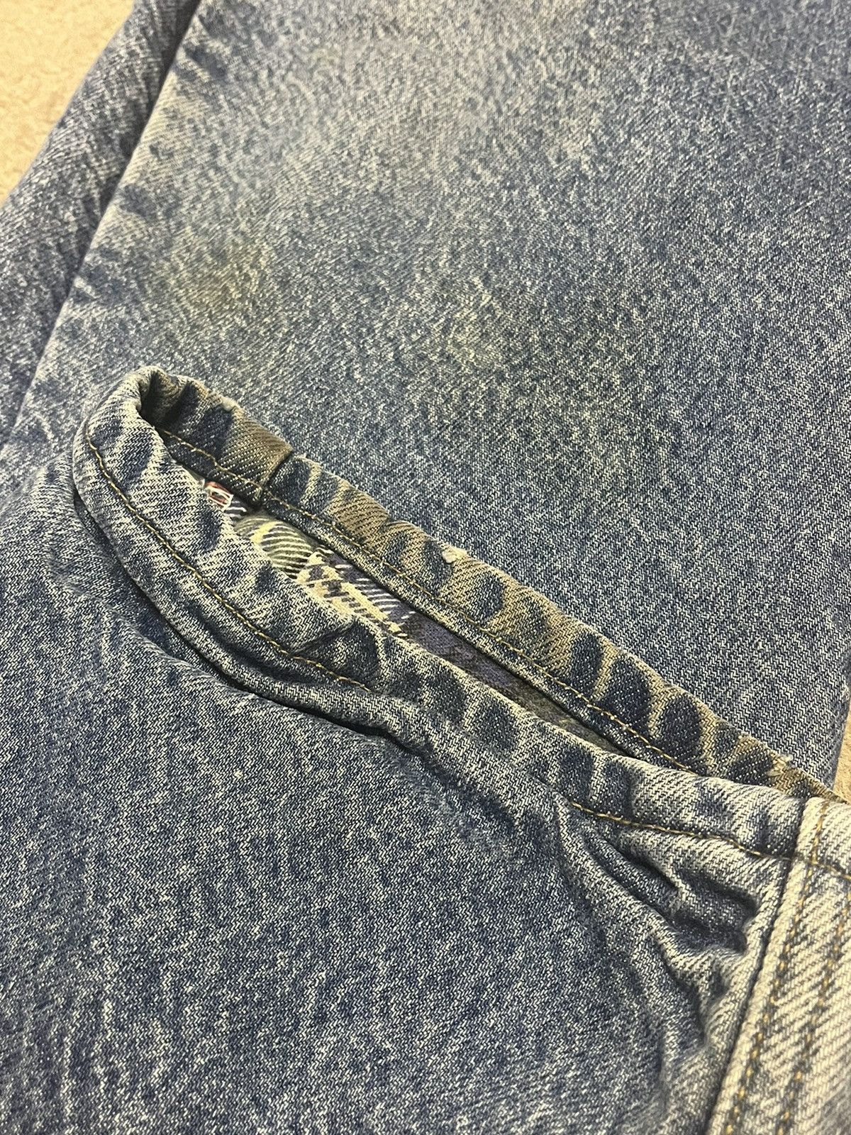 Carhartt GRAIL Vintage Carhartt Denim Jeans 34x30 Made In USA B21DST Size US 34 / EU 50 - 11 Thumbnail