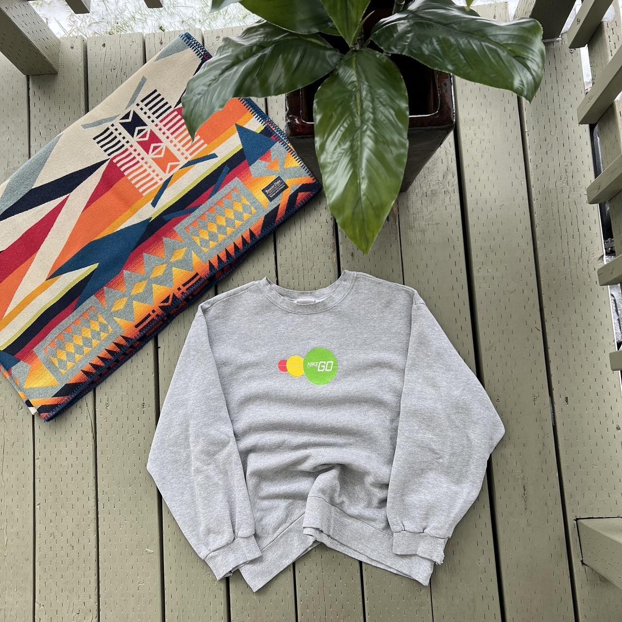 Nike × Vintage Vintage Nike Crewneck Sweatshirt Size US XL / EU 56 / 4 - 3 Thumbnail