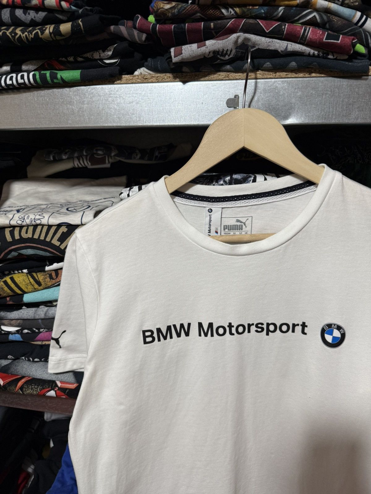 BMW × Puma Rare Puma Bmw Motorsport Racing Nascar F1 T-Shirt Size US M / EU 48-50 / 2 - 3 Thumbnail