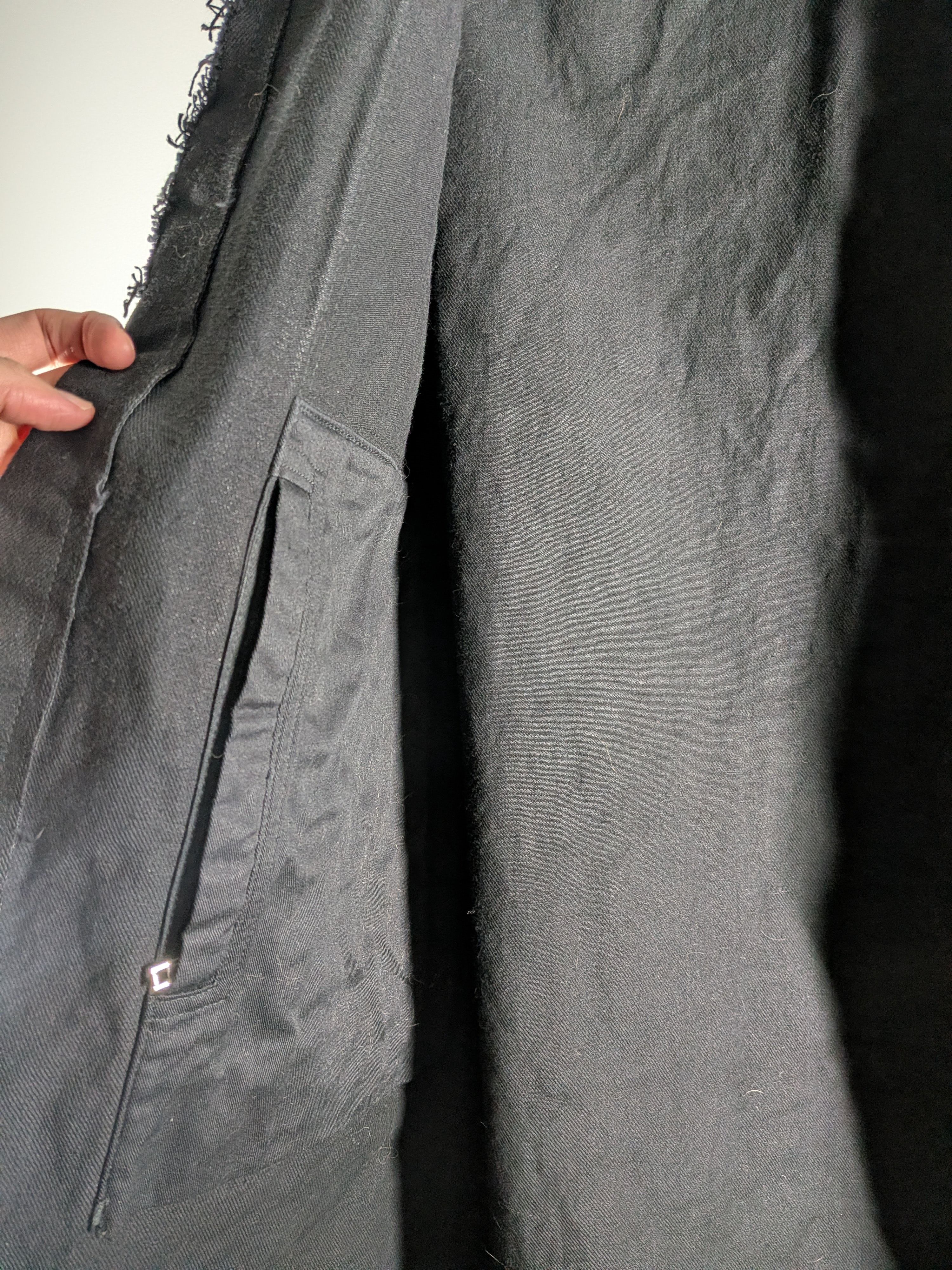 Rick Owens Drkshdw Rick Owens DRKSHDW Japanese Denim Overshirt Jacket Size US M / EU 48-50 / 2 - 4 Thumbnail