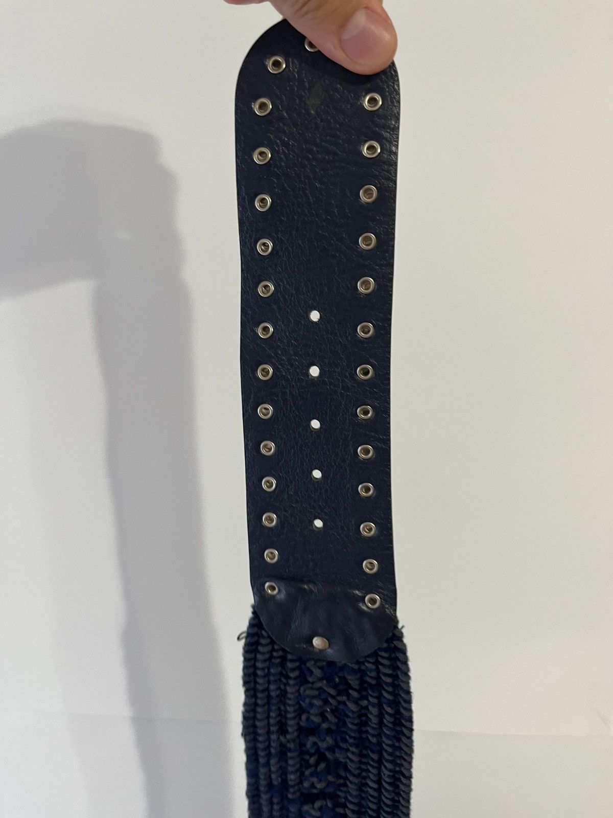 Other Nanni Avant Garde Knitted Crazy Glamour Belt Made in Italy Size ONE SIZE - 4 Thumbnail