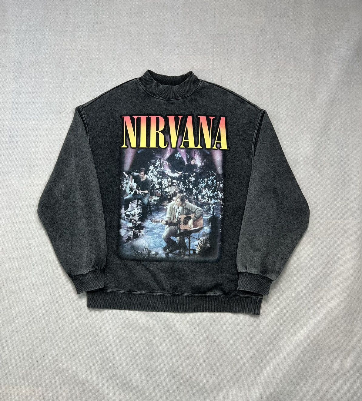 Nirvana Sweatshirt Nirvana Tour y2k great color Size US L / EU 52-54 / 3 - 1 Thumbnail