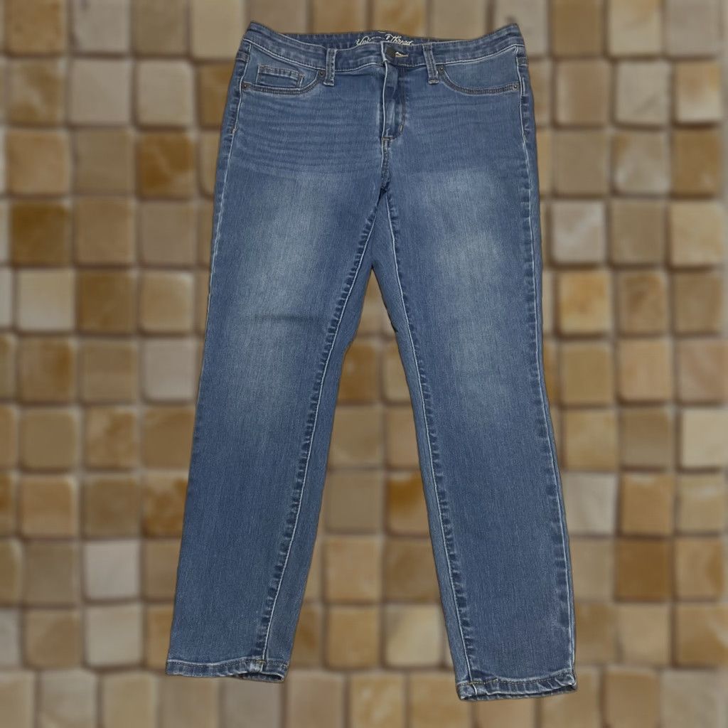 Vintage VINTAGE Universal Thread Blue Skinny Stretch Jeans Womens 12/31S Size 34" / US 12 / IT 48 - 1 Thumbnail