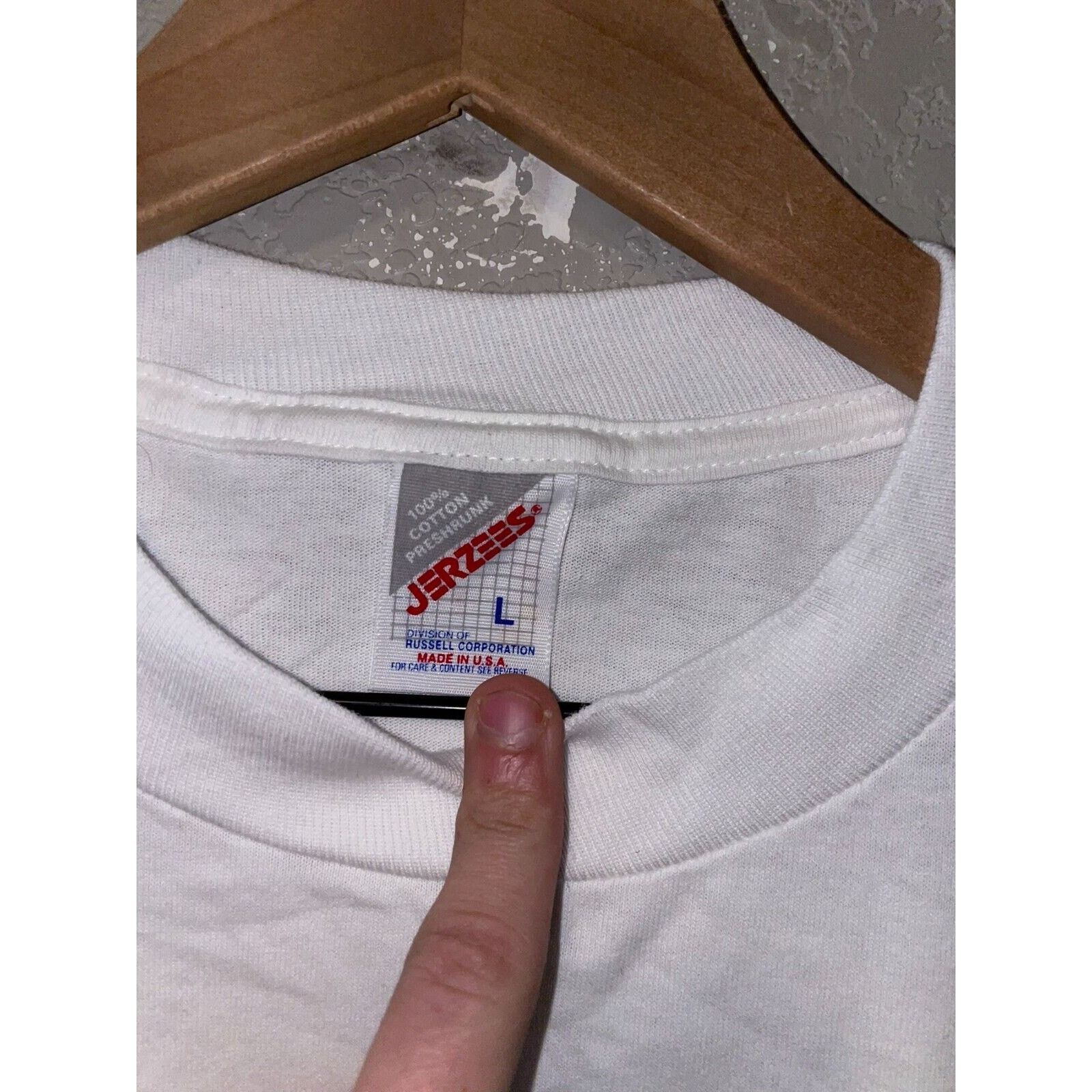 Jerzees Vintage Fiesta Texas San Antonio Shirt Graphic L White Tee Size US L / EU 52-54 / 3 - 9 Thumbnail