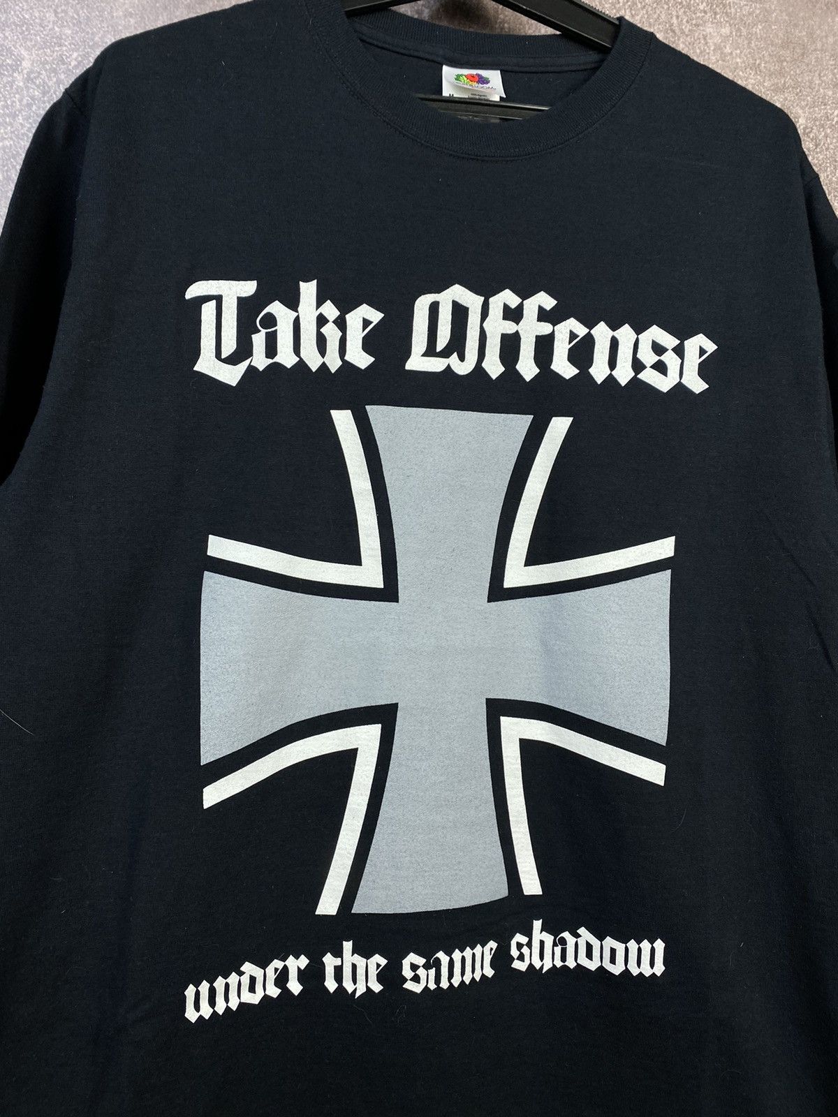 Band Tees × Vintage Vintage 90s Take Offense Under band tee hardcore punk Size US M / EU 48-50 / 2 - 3 Thumbnail