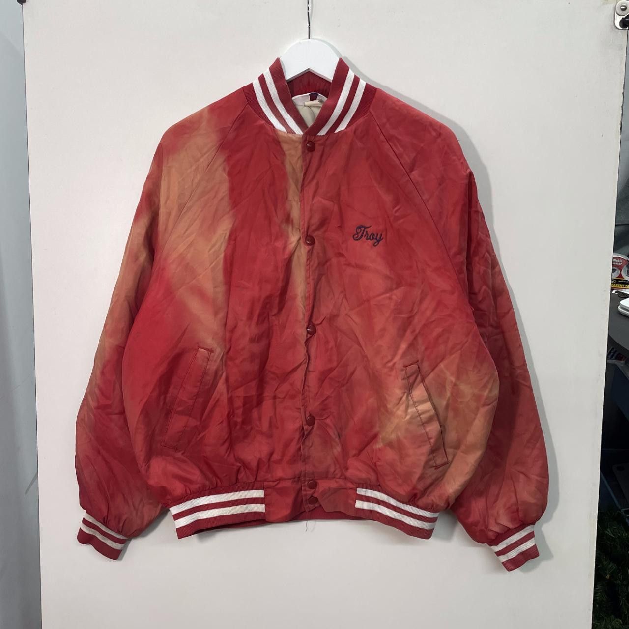 Vintage 80s Sunfaded Bomber jacket Size US XL / EU 56 / 4 - 1 Thumbnail