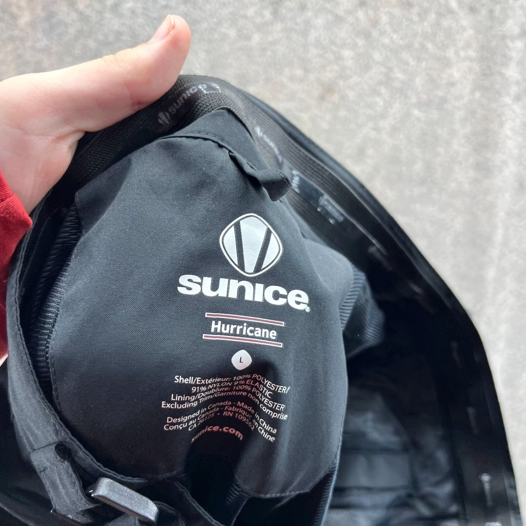 Vintage Sunice Pants Men Large Black Gore Tex Waterproof Rain Pants Weatherproof Regular Inseam 30 Men’s Size US 33 - 2 Thumbnail
