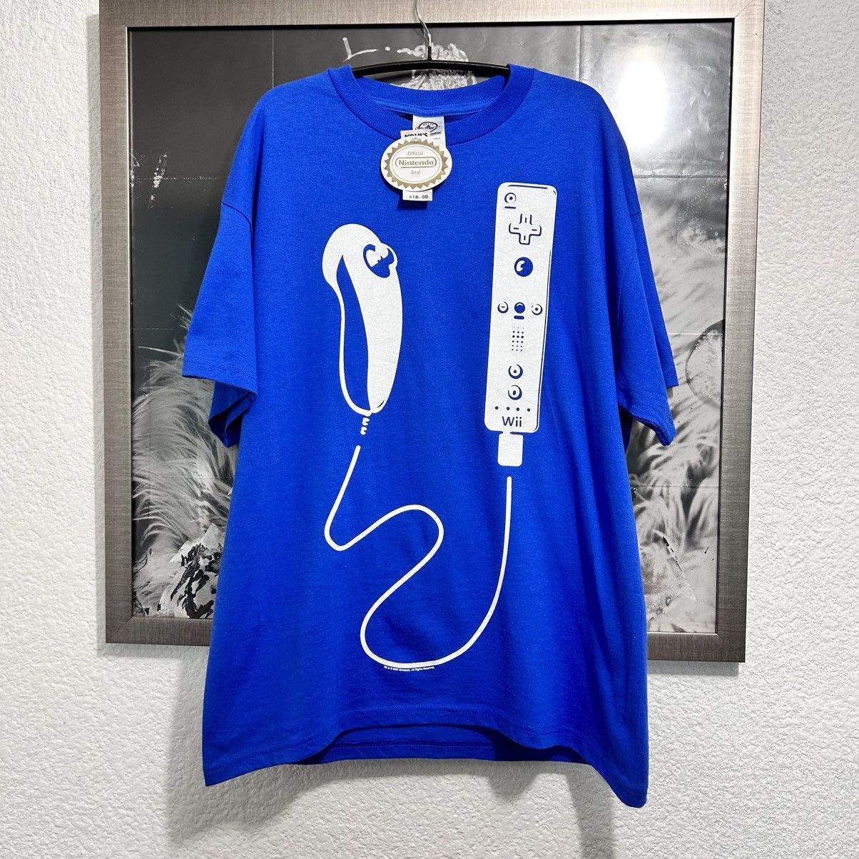 Nintendo × Playstation × Vintage WII REMOTE CONTROL VINTAGE SHIRT 2007 NINTENDO Size US L / EU 52-54 / 3 - 1 Thumbnail