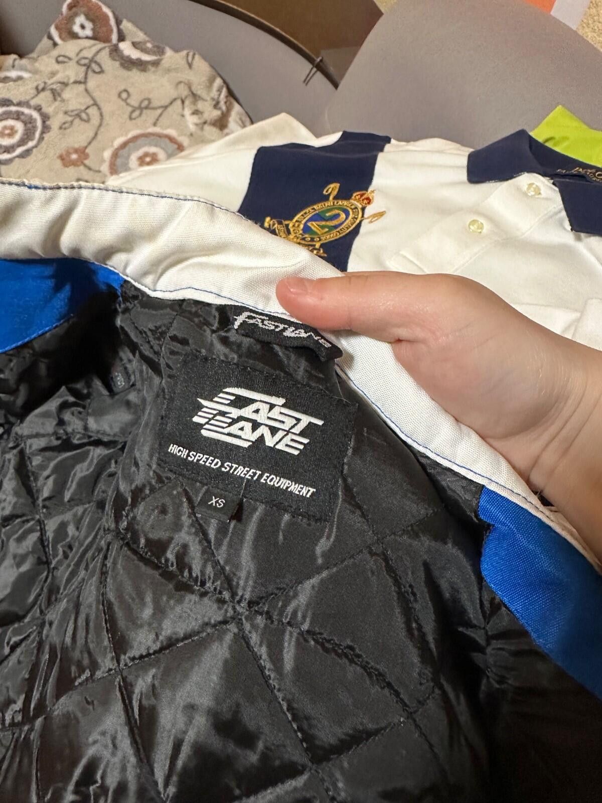 Other Vintage Fast Lane Speed Freak Moto Racing Sport Biker Jacket Size US XS / EU 42 / 0 - 7 Thumbnail