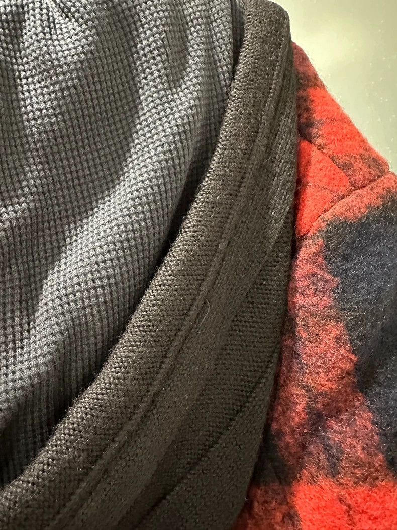 Greg Lauren Greg Lauren size2 Red and black cashmere blended patchwork Size US M / EU 48-50 / 2 - 7 Thumbnail