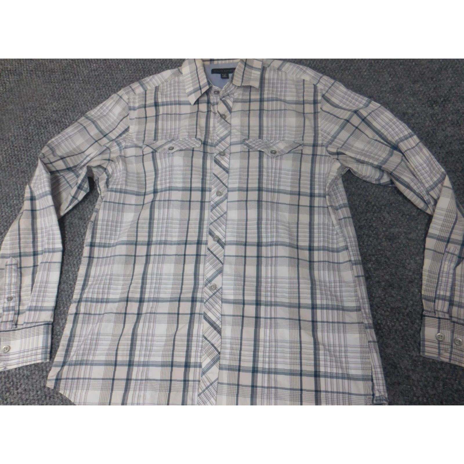 Banana Republic Banana Republic Shirt Mens Medium Plaid Button-Down Long Sleeve Collared Non-Iron Pockets Classic Button-Up Size US M / EU 48-50 / 2 - 2 Thumbnail