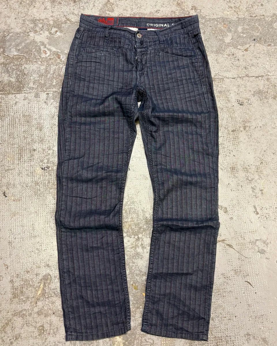Marithe + Francois Girbaud 2000s Marithé + François Girbaud Navy Lined Pants Size US 30 / EU 46 - 1 Thumbnail