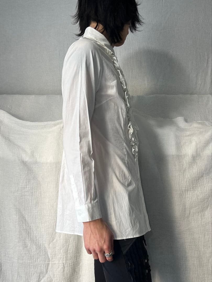 Japanese Brand Japanese brand frilled button up shirt Size US S / EU 44-46 / 1 - 4 Thumbnail