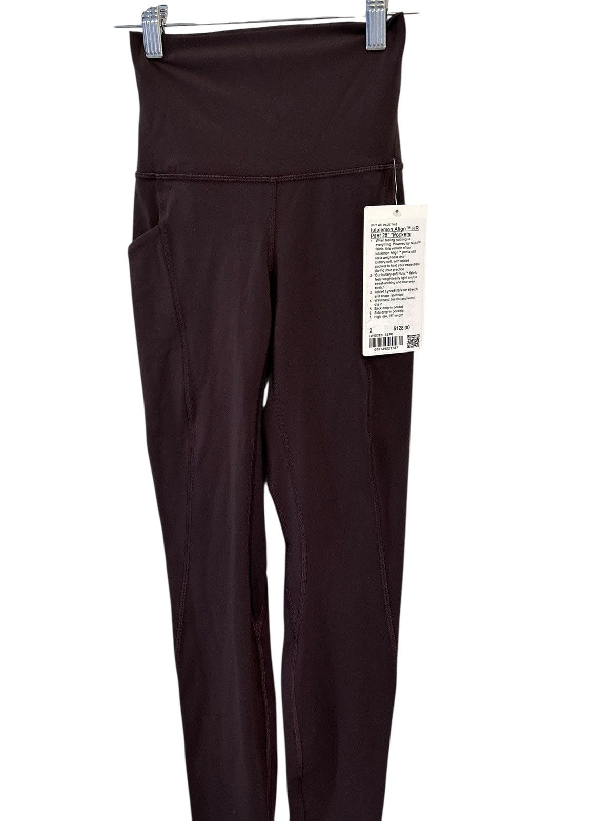 Lululemon Lululemon Align High-Rise Pant with Pockets 25" Size 2 NWT Size 26" / US 2 / IT 38 - 5 Thumbnail