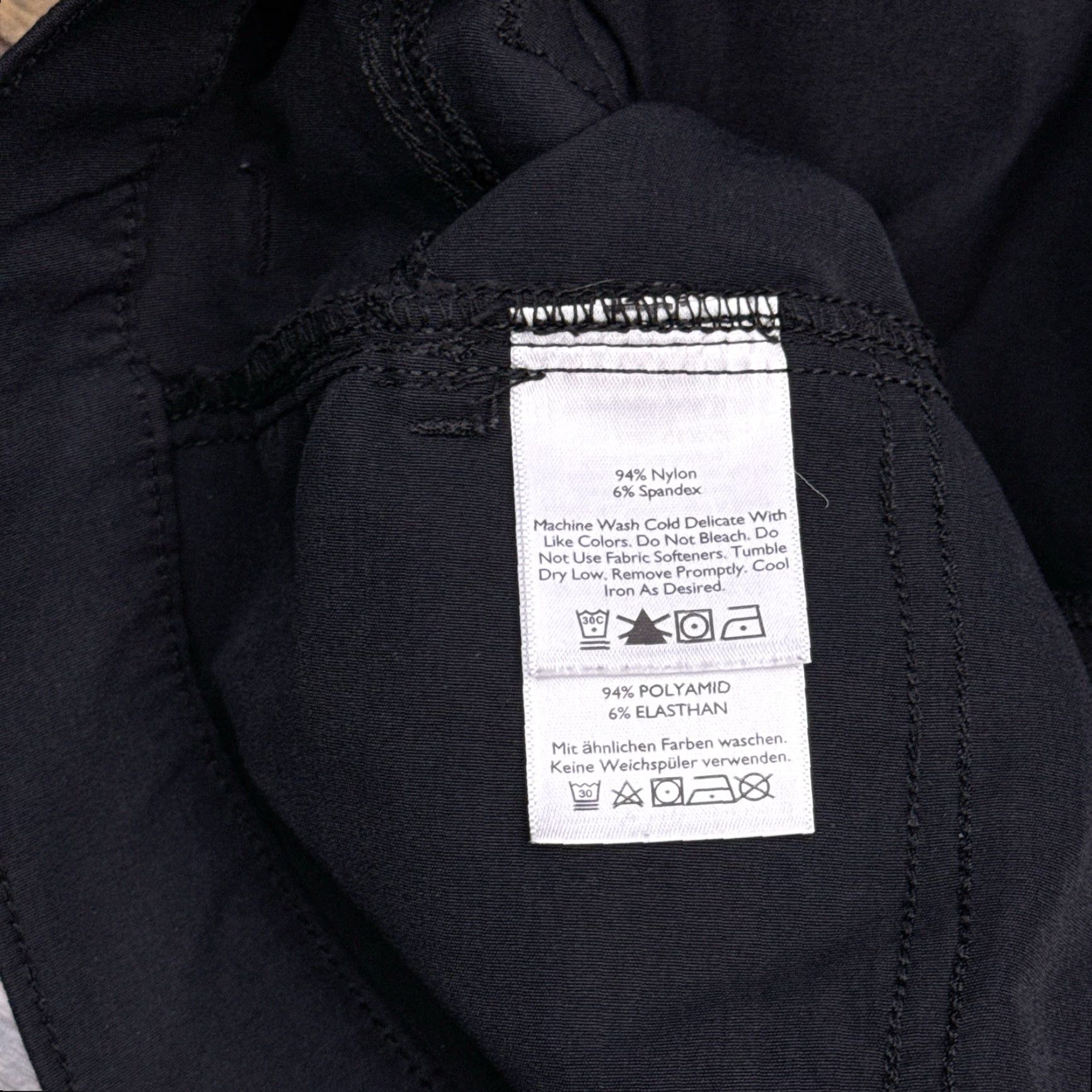 Eddie Bauer Eddie Bauer Travex Pants Mens 40x34 Black Mid Rise Stretch Outdoor Chino Regular Straight Hiking Nature Logo Pocket Casual Travel Size US 40 / EU 56 - 5 Thumbnail