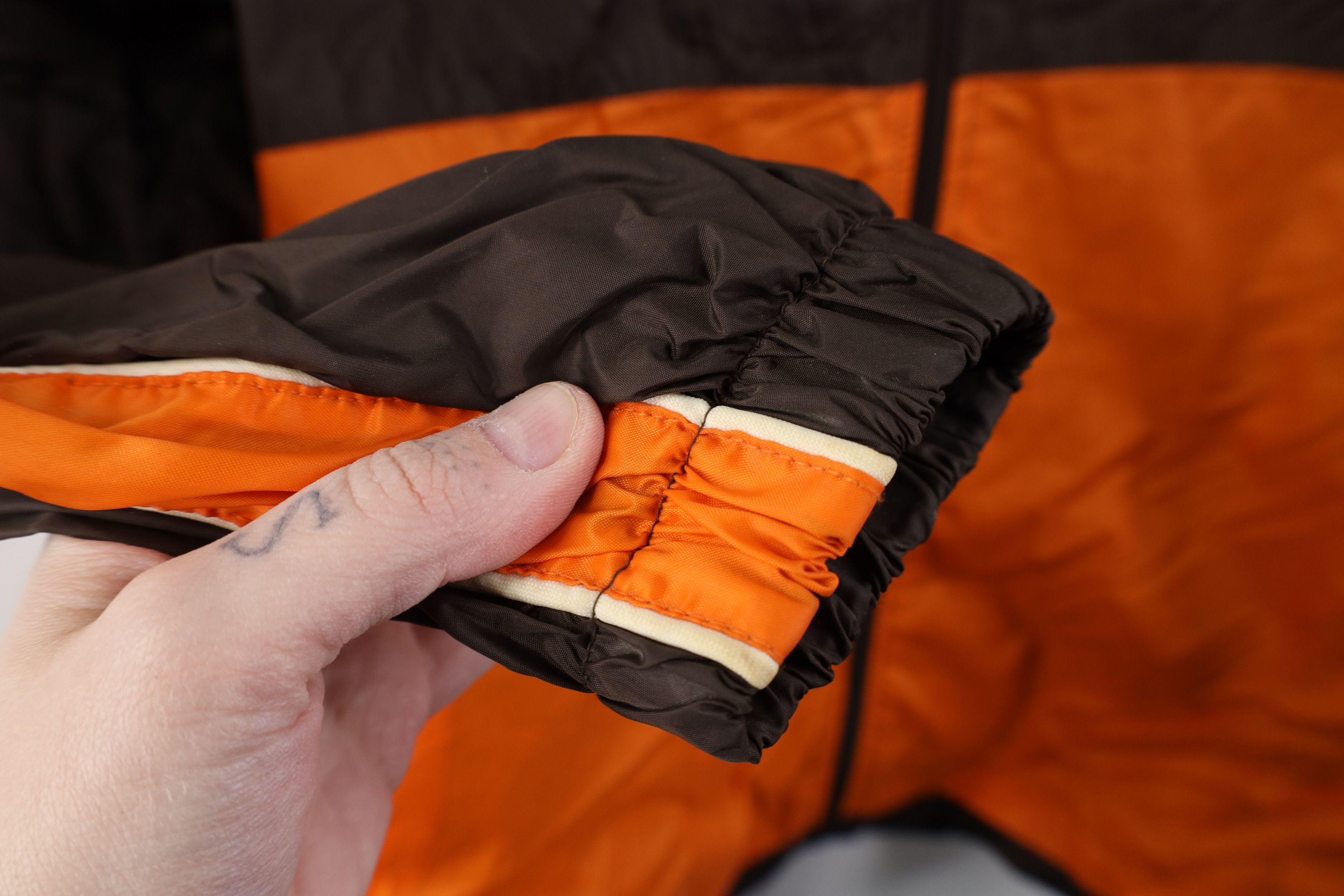 Vintage Vintage NFL Cleveland Browns Football Windbreaker Jacket Size US XL / EU 56 / 4 - 9 Thumbnail